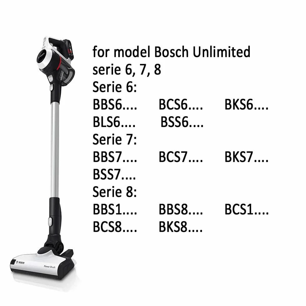 Adapter Bosch Unlimited seria 6/7/8 ProAnimal Serie8 BBS1114 BBS1224 BBS1U224 BBS811 BBS812 BCS812 BKS8214 ładowarka 23,5 V