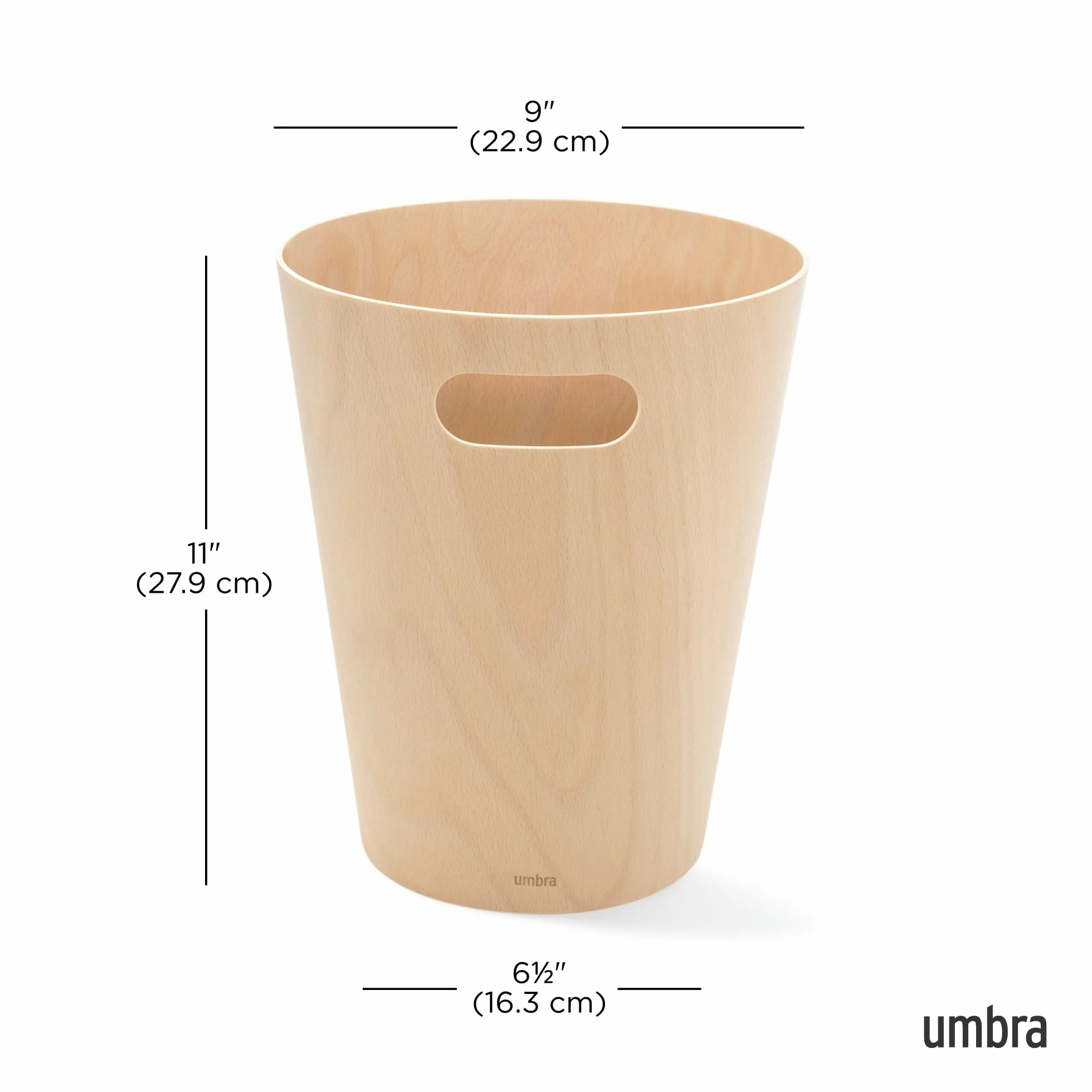 Umbra Woodrow Kosz na Śmieci, Naturalny