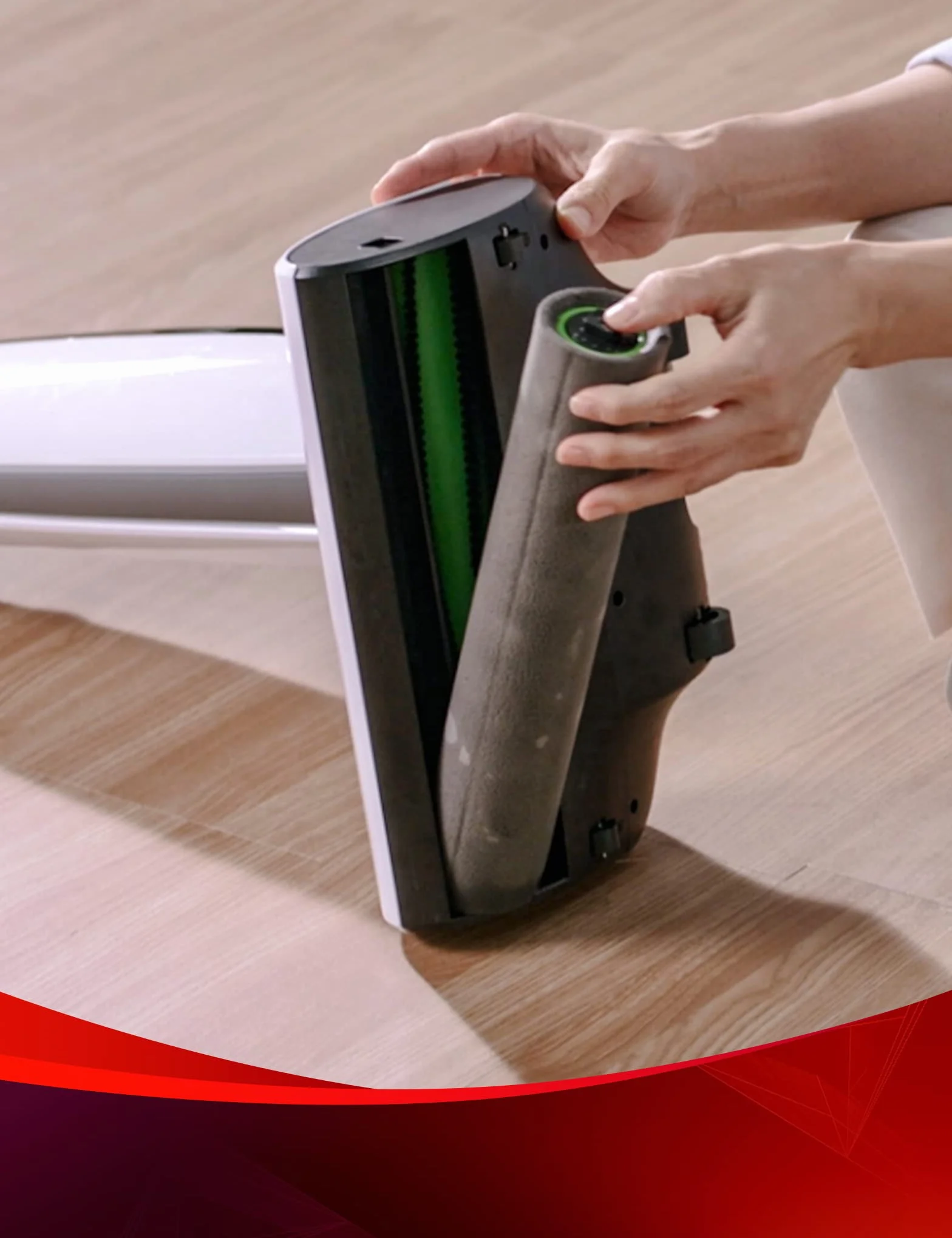 HIZERO Wałek czyszczący F803 F801 Bionic elektryczny mop