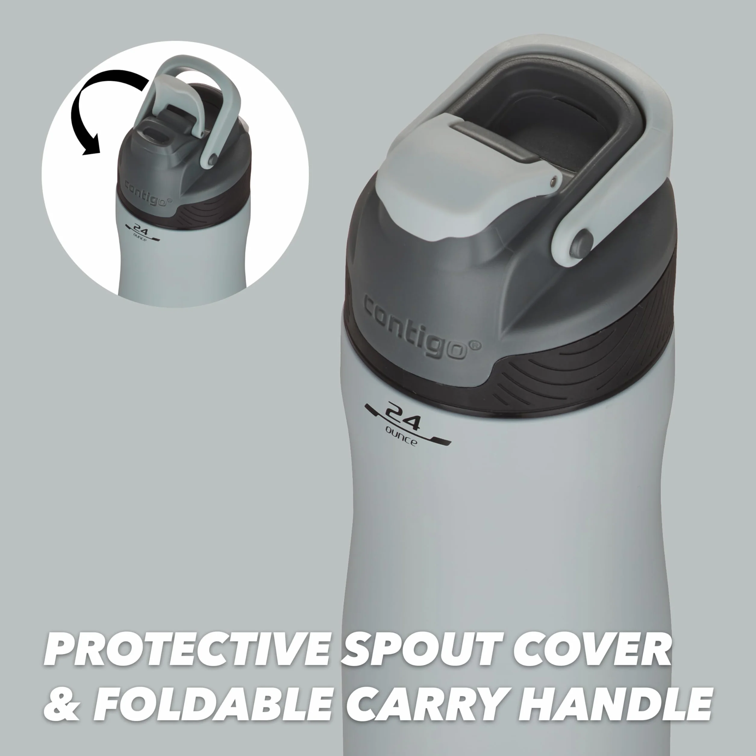 Contigo Autoseal Chill butelka na wodę ze stali nierdzewnej 720 ml