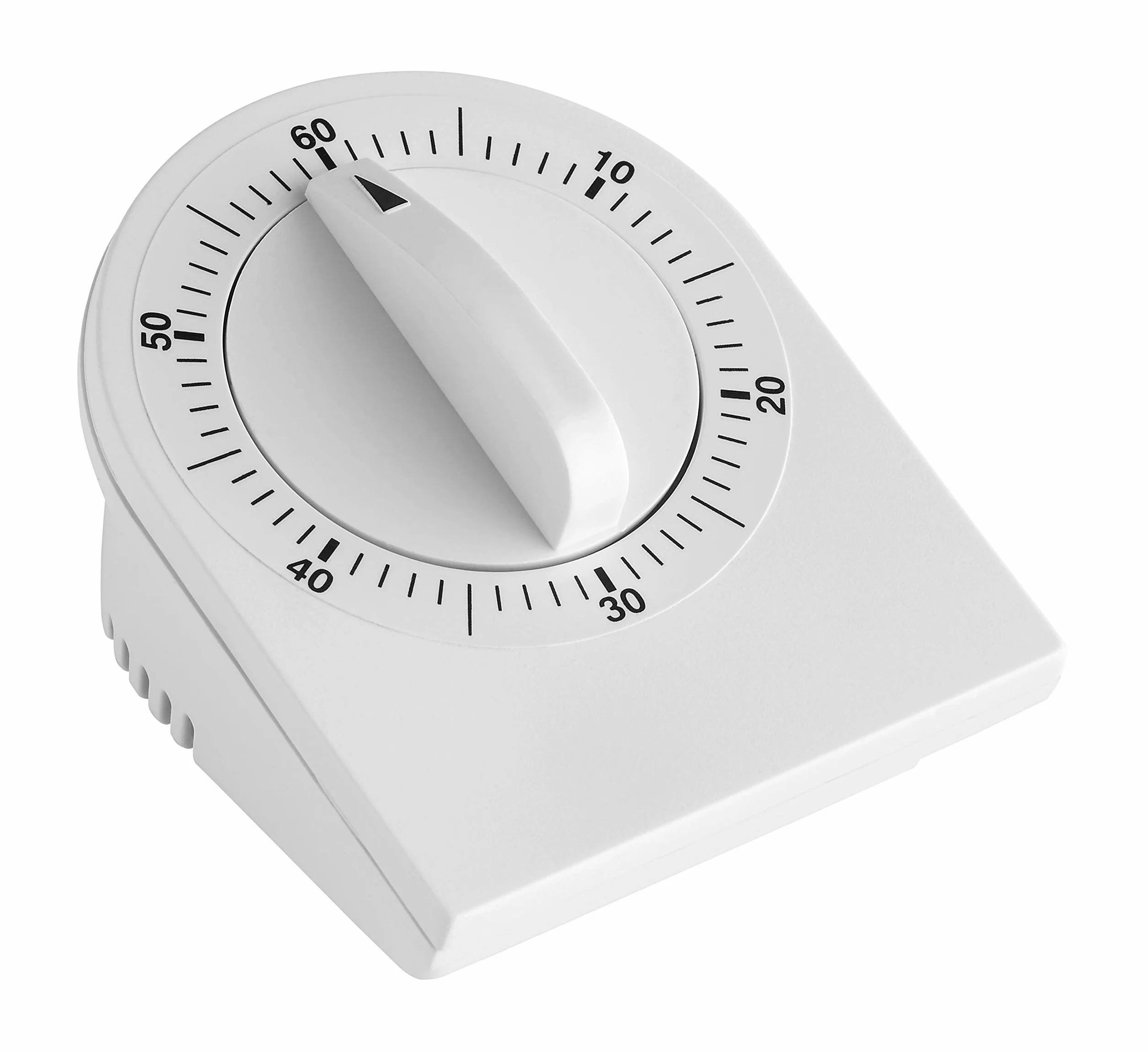 TFA Dostmann Analogowy timer kuchenny, tworzywo sztuczne, biały, 0 cm