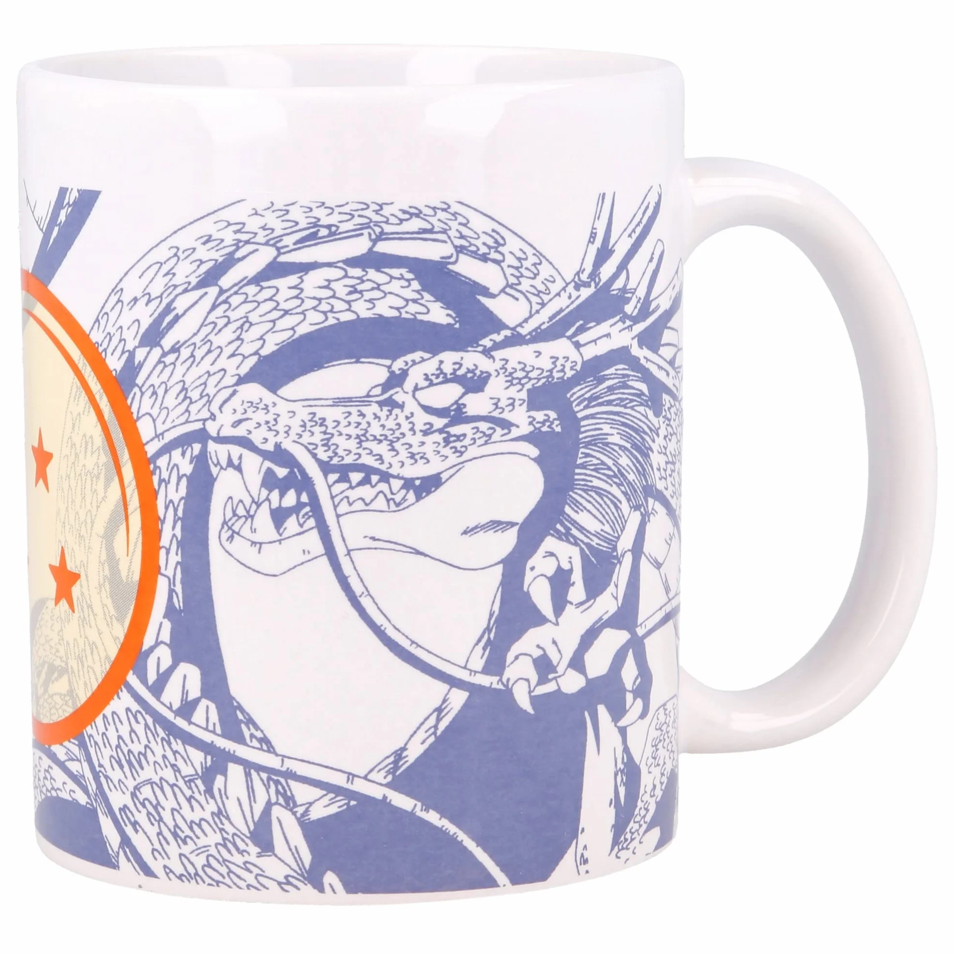 Dragon Ball Stor, kubek ceramiczny, 325 ml, pudełko prezentowe, czarny, średni