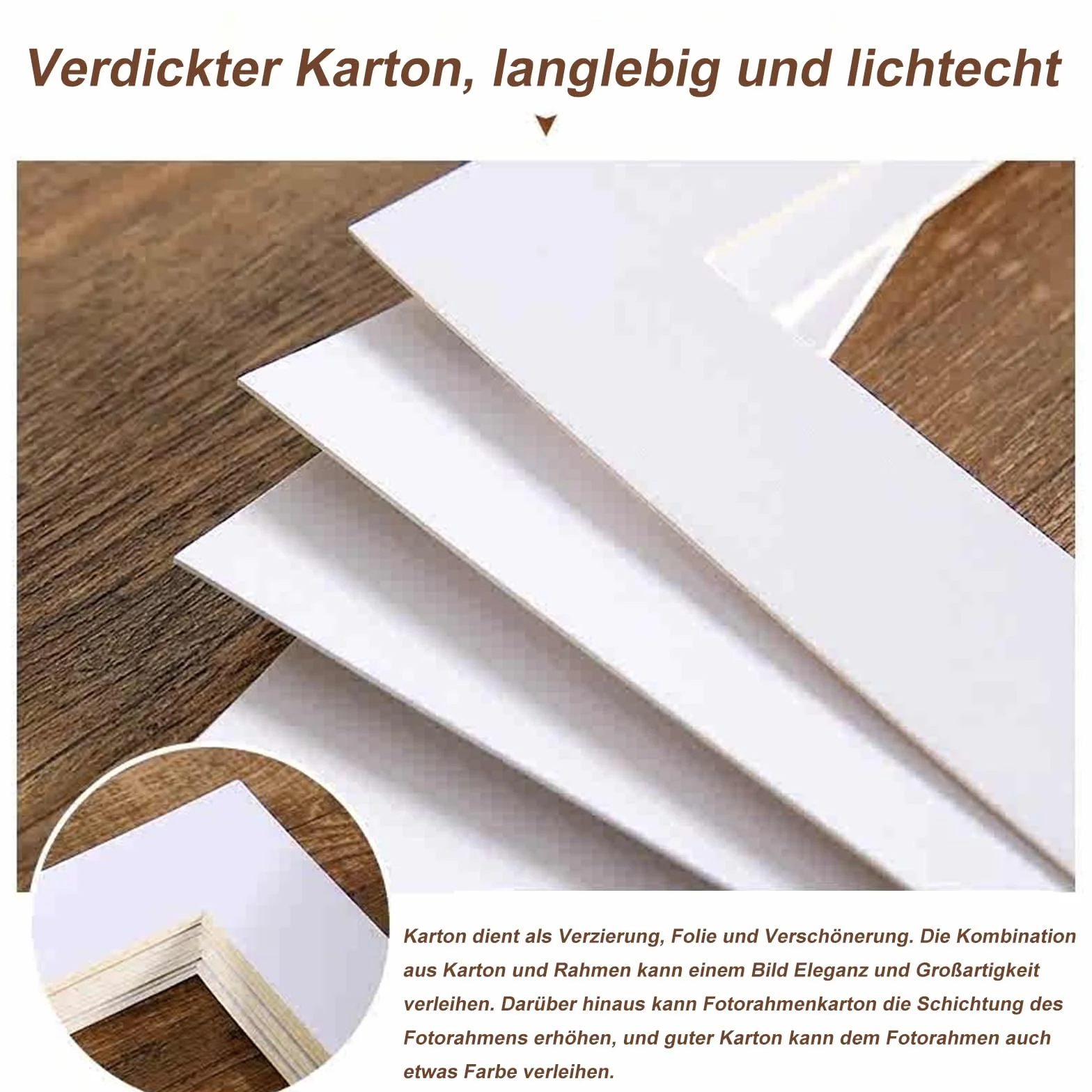 Papier fotograficzny 10x15 cm 15x20 cm kremowo-biały zestaw 10 sztuk