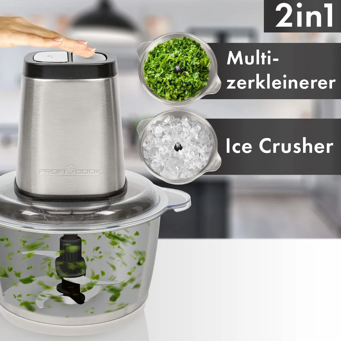 Profi Cook PC-MZ 1227 Multimesser 500 W Stal nierdzewna