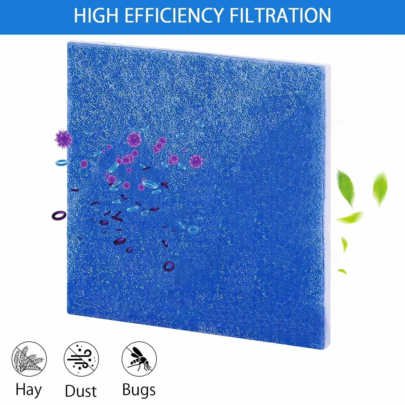6 sztuk filtrów zamiennych do Limodor Limot Compact Fan Ecom 00070, filtr do pyłu, filtr powietrza, mata filtracyjna, włóknina filtracyjna do filtrów Limodor systemu wentylacyjnego