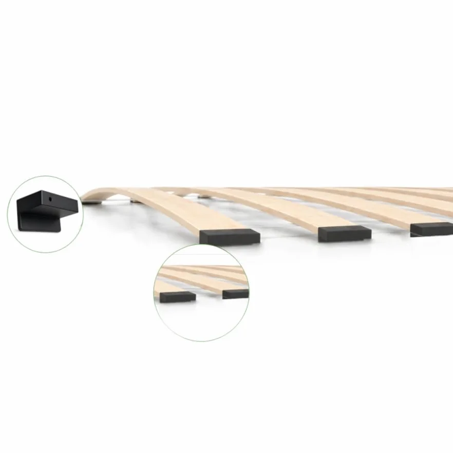 Stelaż do Łóżka 90x200 cm z 23 Listwami Brzozowymi, Nośność 200 kg