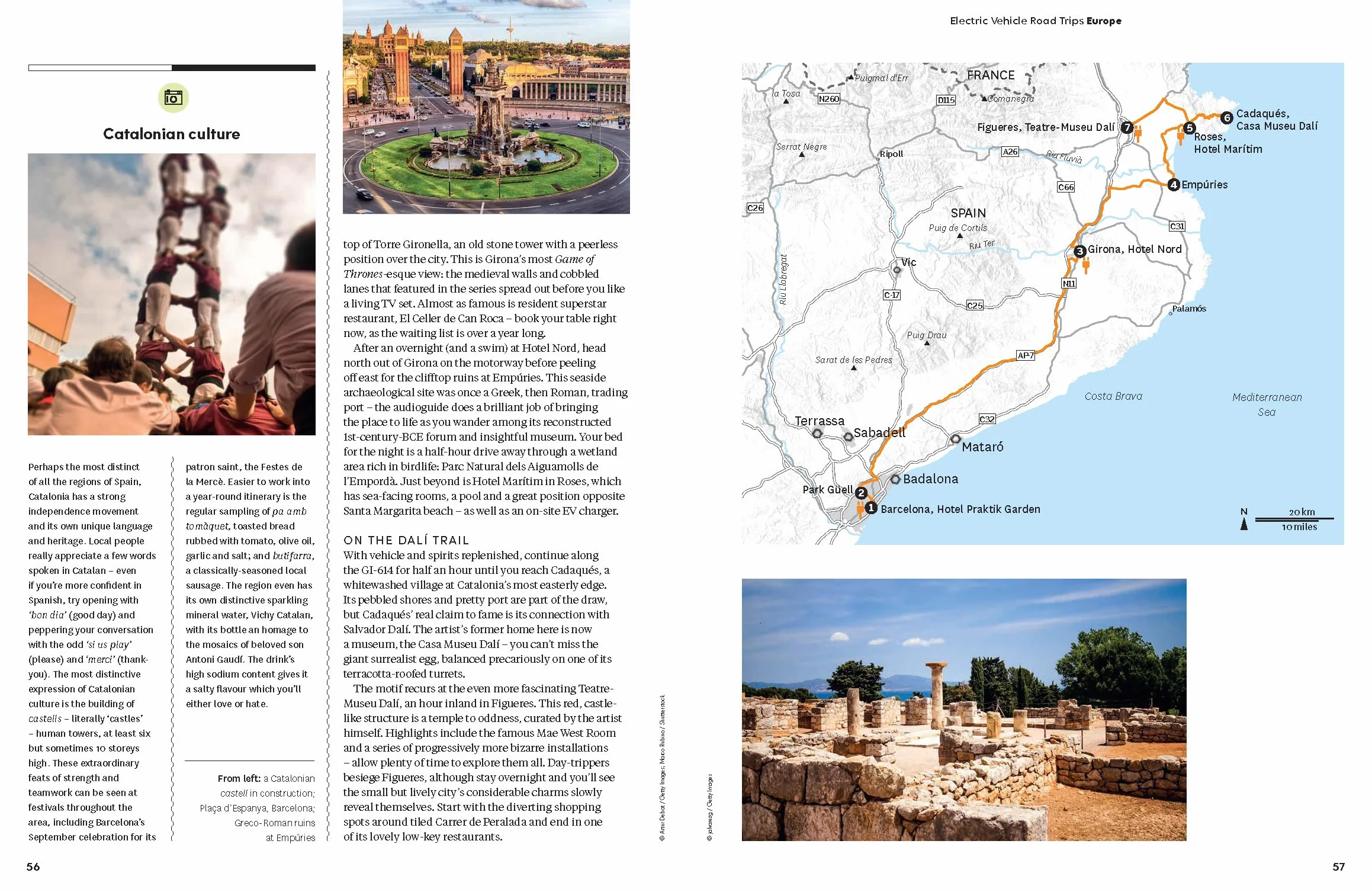 Electric Vehicle Road Trips Europe: 60 Routes with Charging Stations & Accommodation Guide
