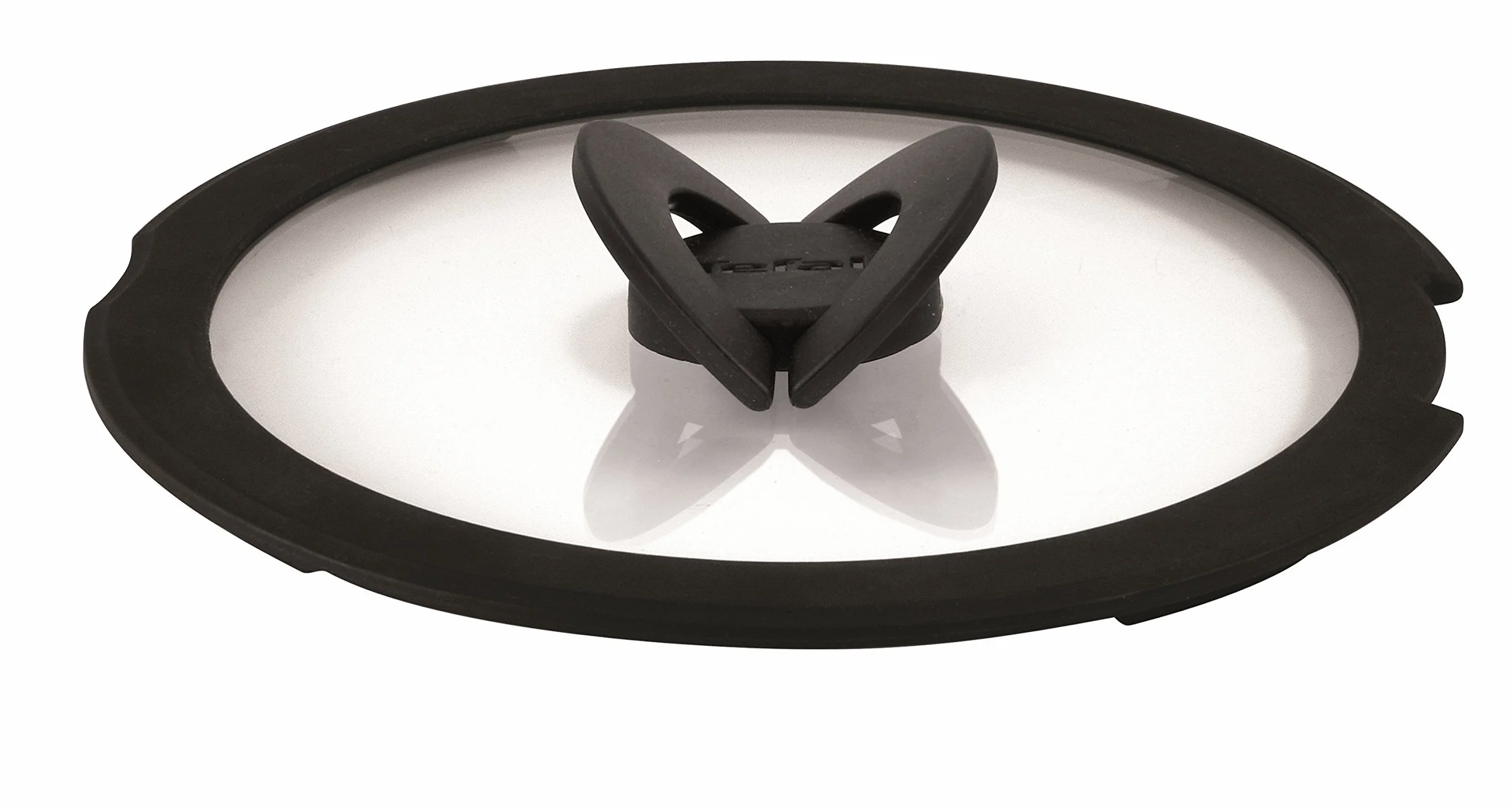 TEFAL Ingenio Zestaw 3 szklanych pokrywek 16 cm 18 cm 20 cm składany uchwyt