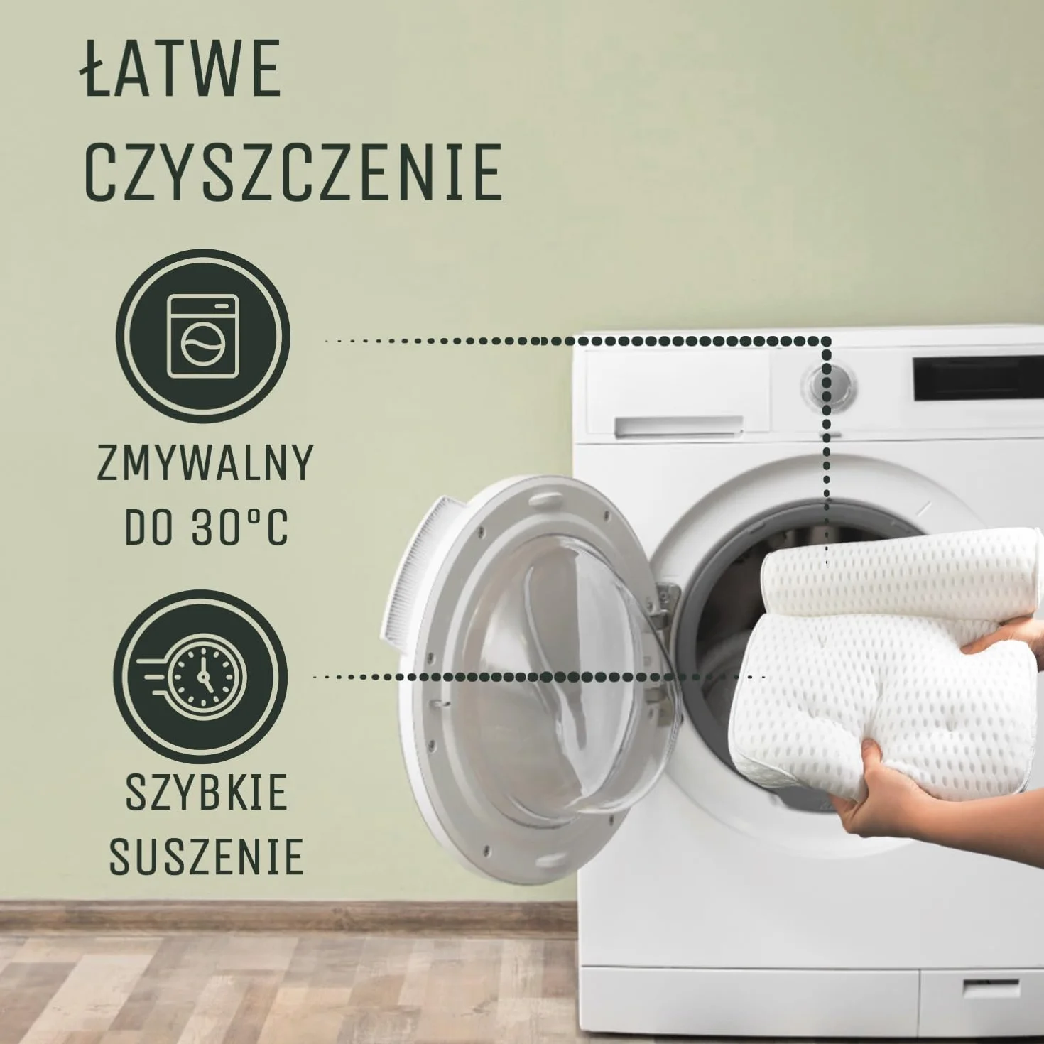 SilverRack Poduszka do wanny biała 4D z przyssawkami ergonomiczna