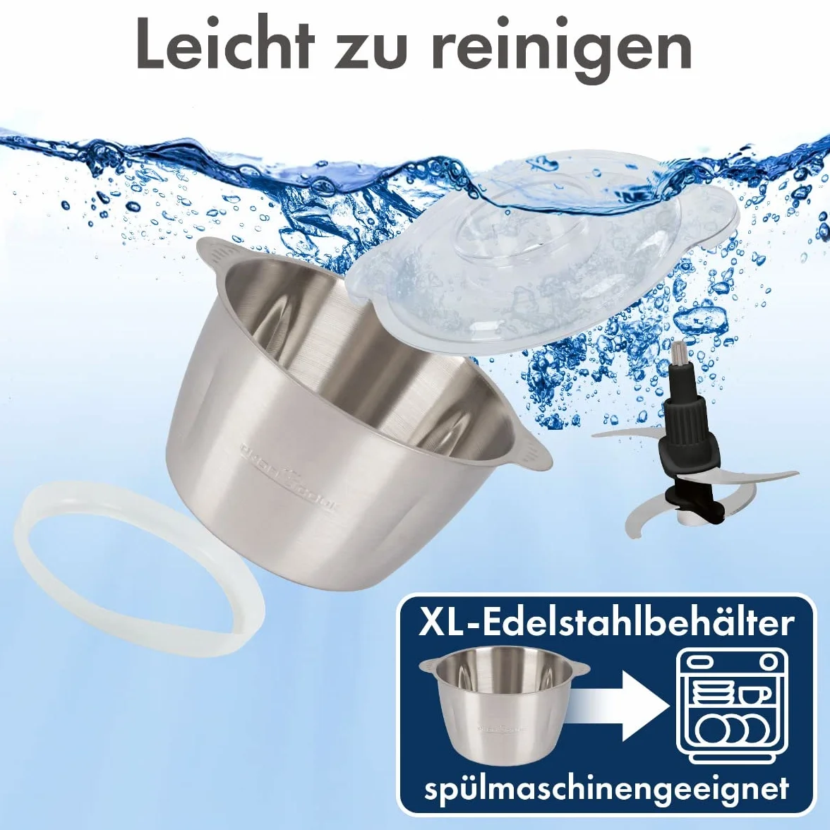 Profi Cook PC-MZ 1227 Multimesser 500 W Stal nierdzewna