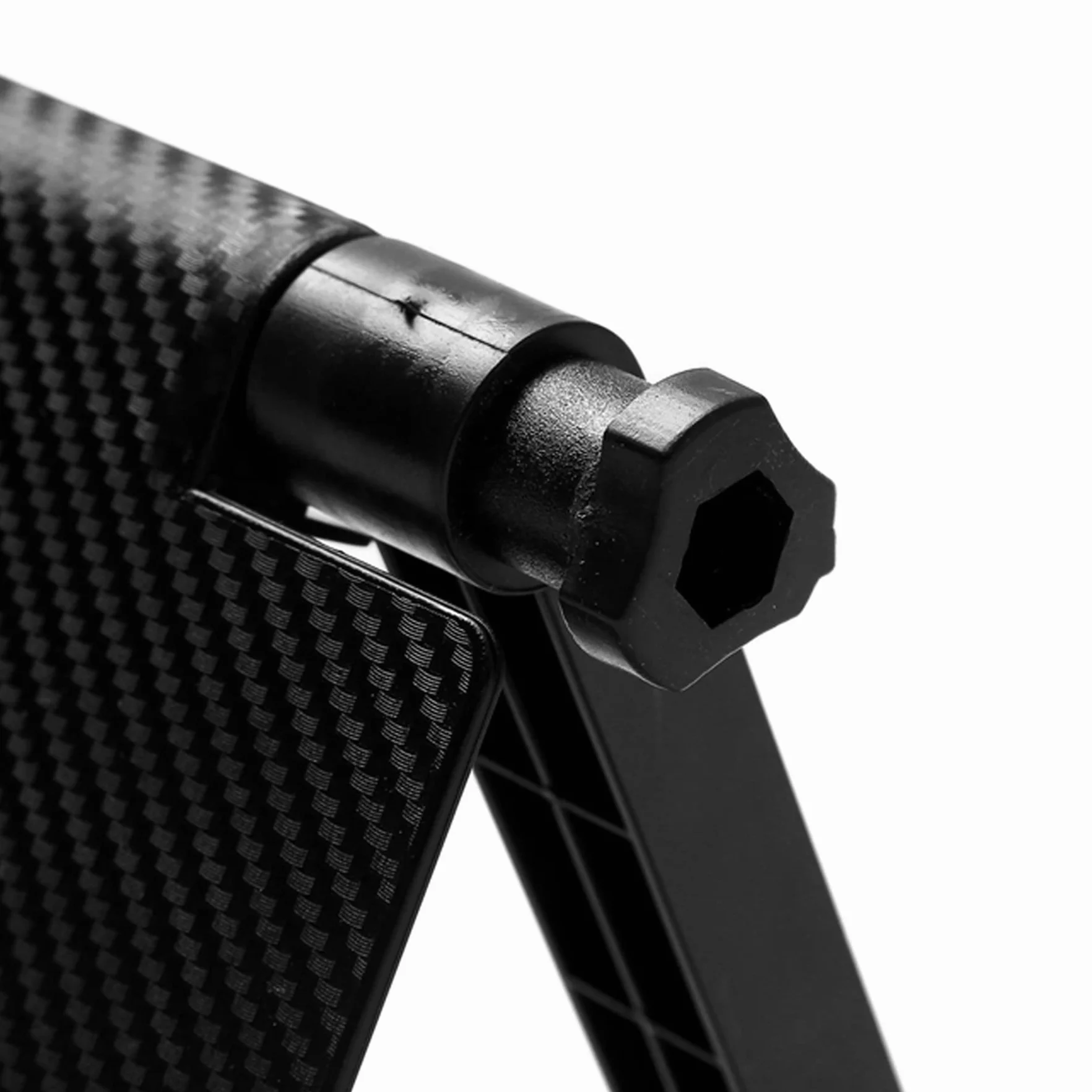 Retoo Regulowana Półka na Monitor Telewizor Stojak na Telefon 35x16,5x2 cm Czarny