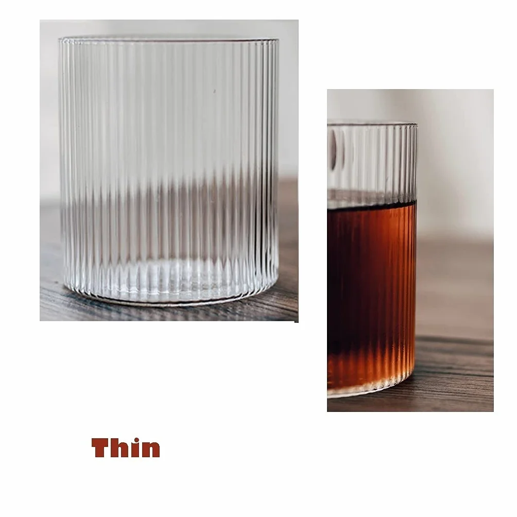 Szkło do picia Old Fashioned Whisky Okulary Kieliszki Bourbon Juice Cup