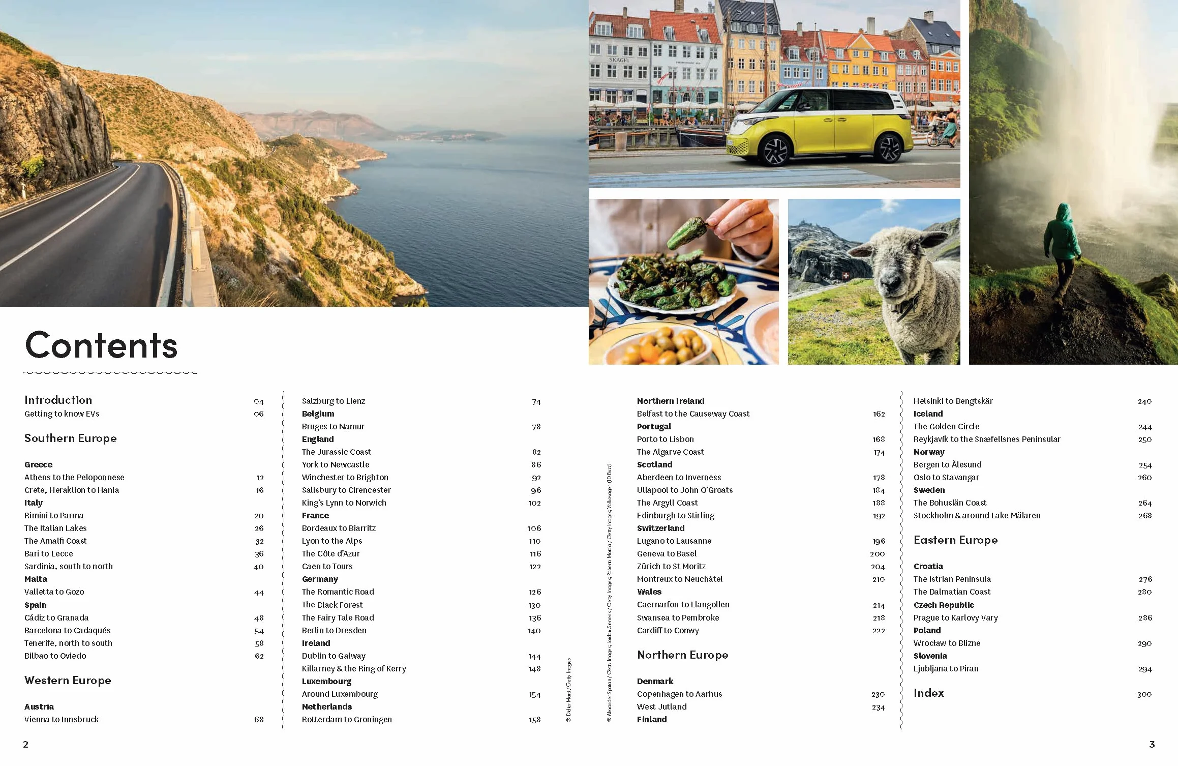 Electric Vehicle Road Trips Europe: 60 Routes with Charging Stations & Accommodation Guide