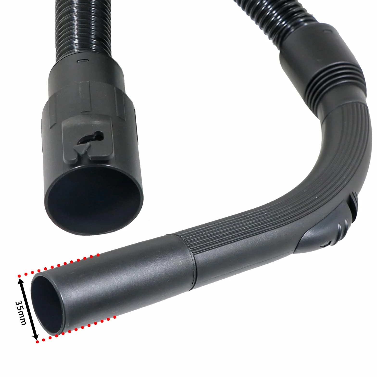 SPARES2GO Wąż do MacAllister 16L MWDV-16 20L MWDV-20 L-A 30L MWDV-30 L-A 40L MWDV-40 L-A odkurzacza (2m)