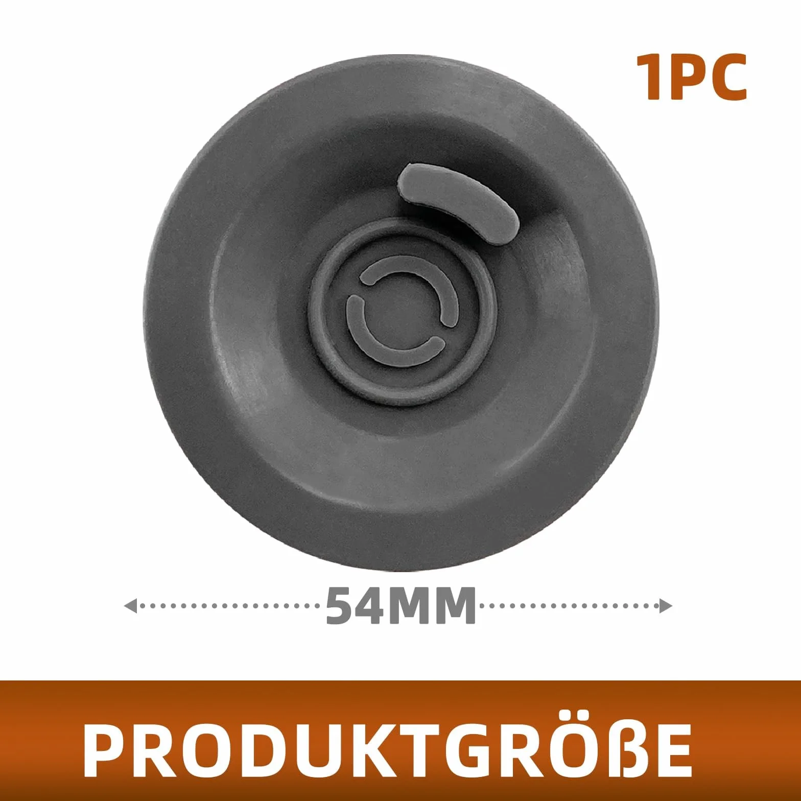 Silikonowa podkładka do czyszczenia ekspresu do kawy, kompatybilna z Breville/Gastroback/Sage Espressomaschinen, 54 mm, idealna dla miłośników kawy, łatwa w użyciu i wielokrotnego użytku