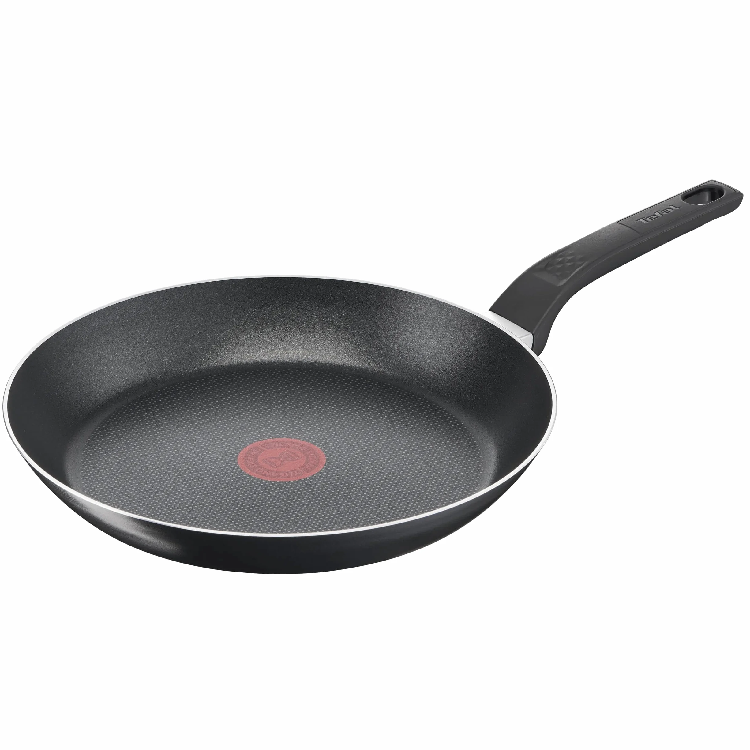 Tefal B55506 Easy Cook & Clean Patelnia 28 cm, powłoka Titanium Non Stick, Thermo-Signal, aluminium, czarny