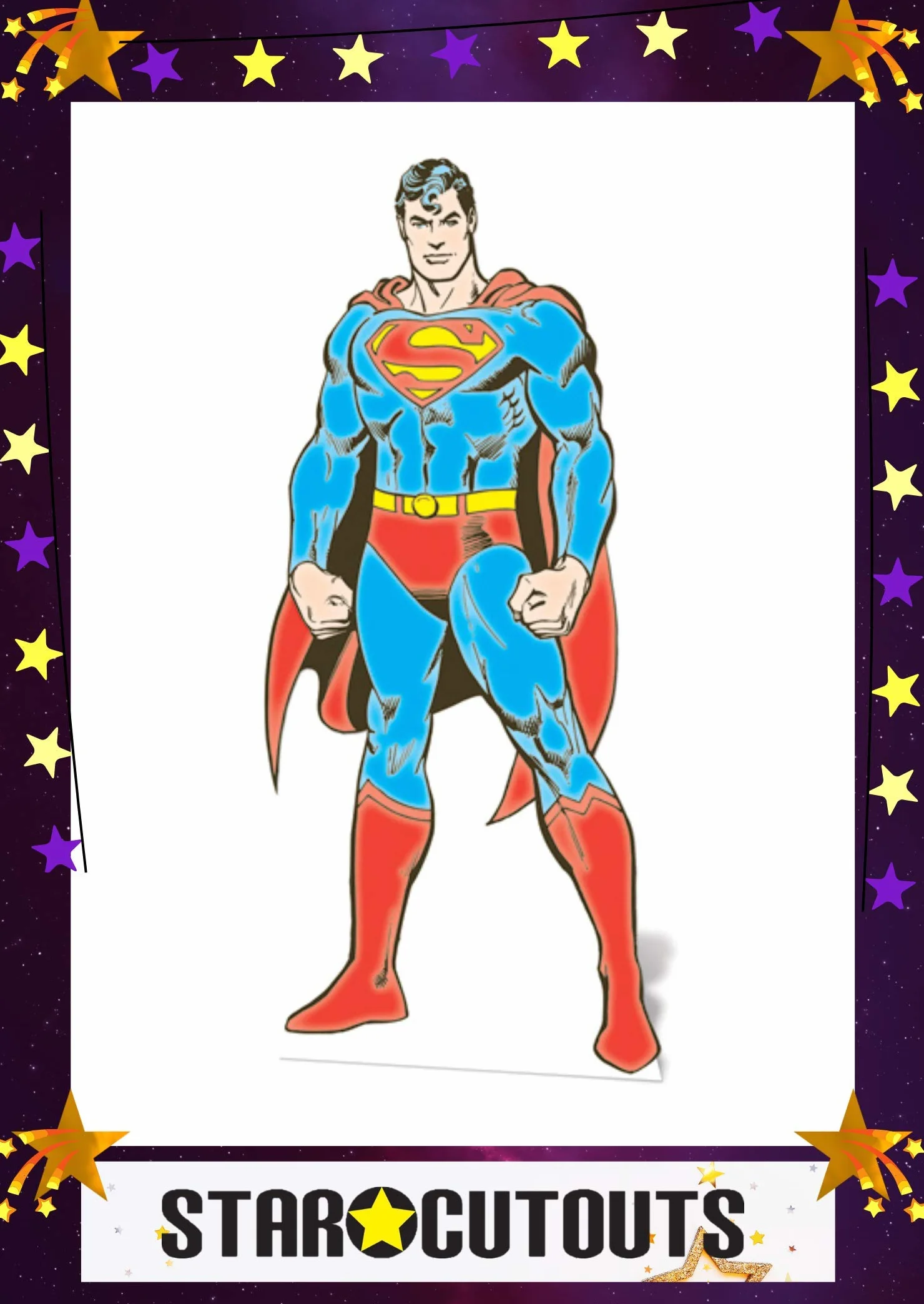 STAR CUTOUTS Ltd Superman DC karton 92 x 38 x 92 cm