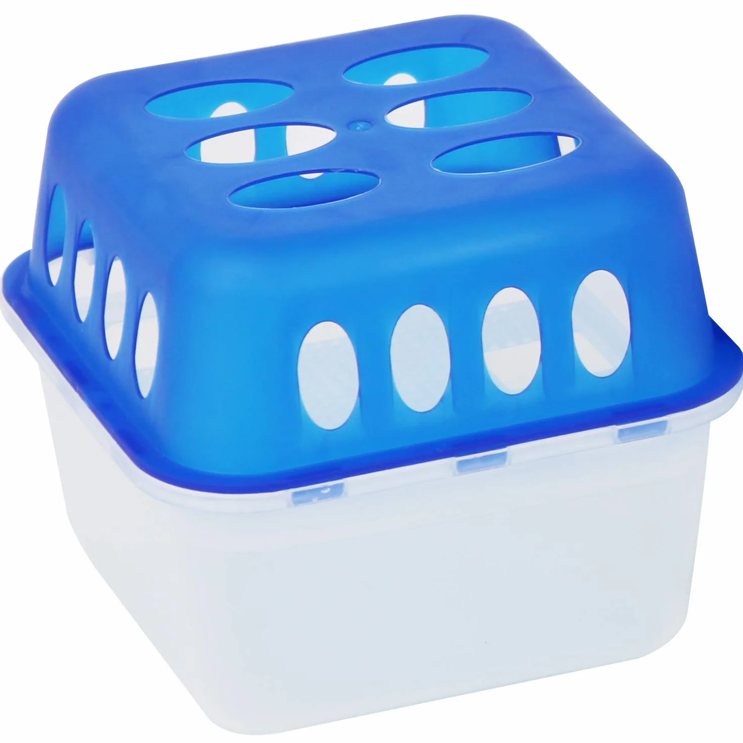 COM-FOUR® 4x Osuszacz pomieszczen z 3,2 kg wymiennego granulatu w worku do uzupelniania, osuszacz bez pradu (04 sztuki - 400g)
