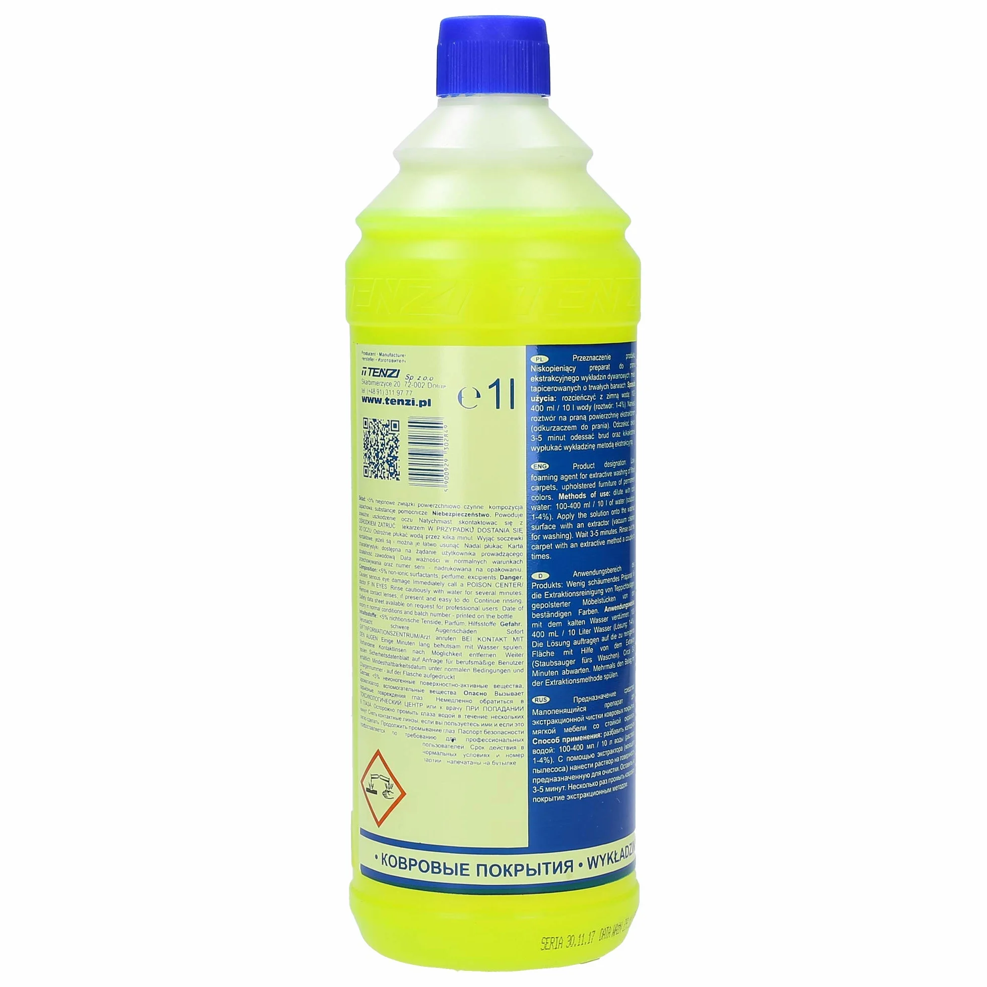 TENZI Środek do czyszczenia dywanów 1 l