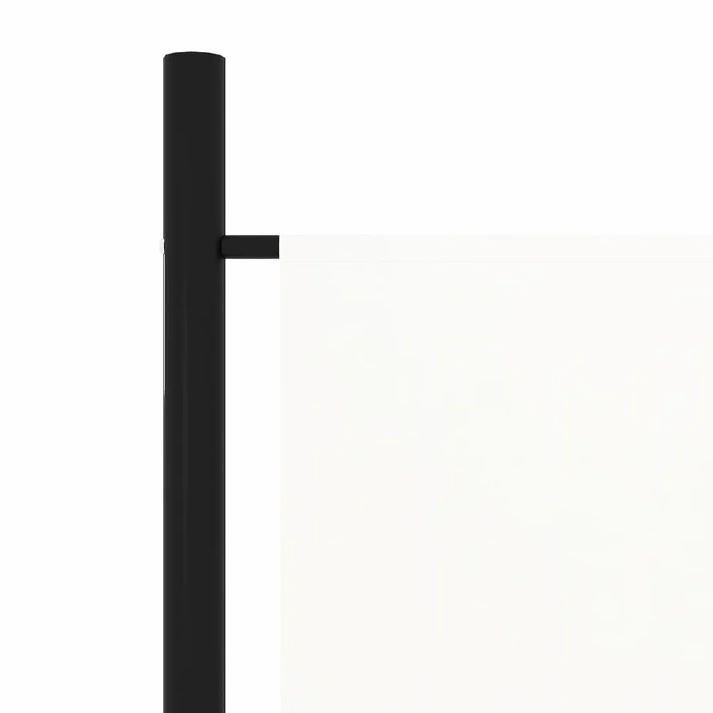 vidaXL Parawan 3-panelowy, biały, 150 x 180 cm