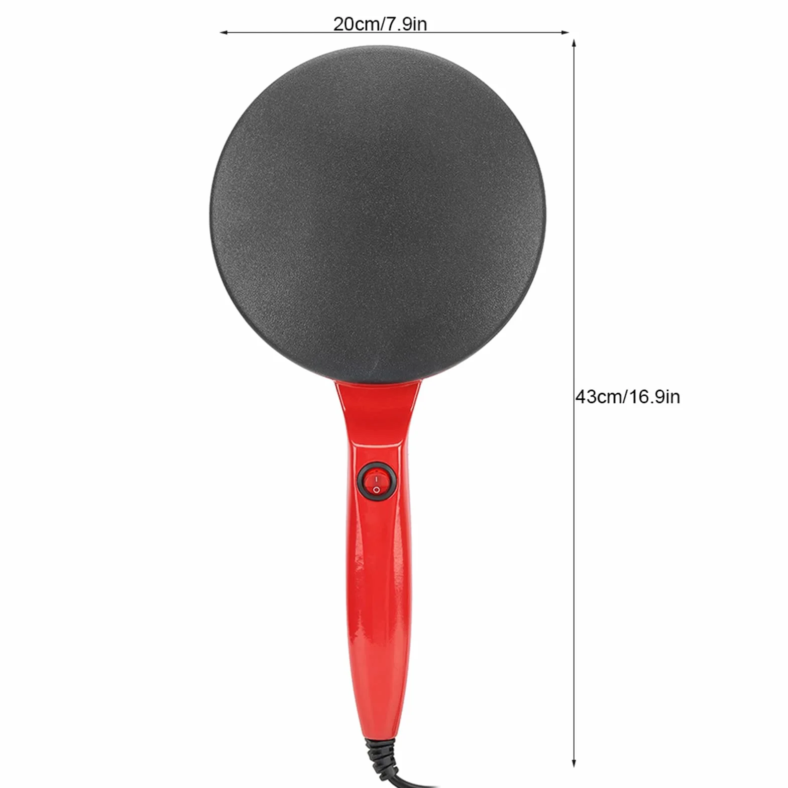 Elektryczna naleśnikarka mini patelnia Nonstick do tortilli Blintz Chapati