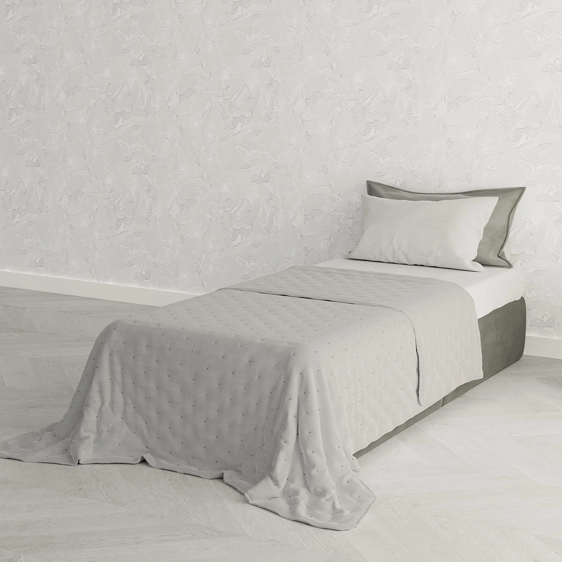 Italian Bed Linen Letnia wiertarka z mikrofibry, CHIC, Beżowy, Pojedynczy