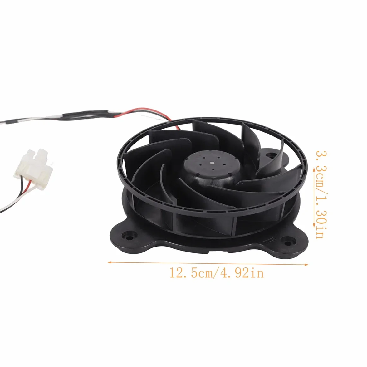 Silnik wentylatora parownika lodówki 12035GE-12M-YT BLDC 12V 0,26A 3-żyłowy