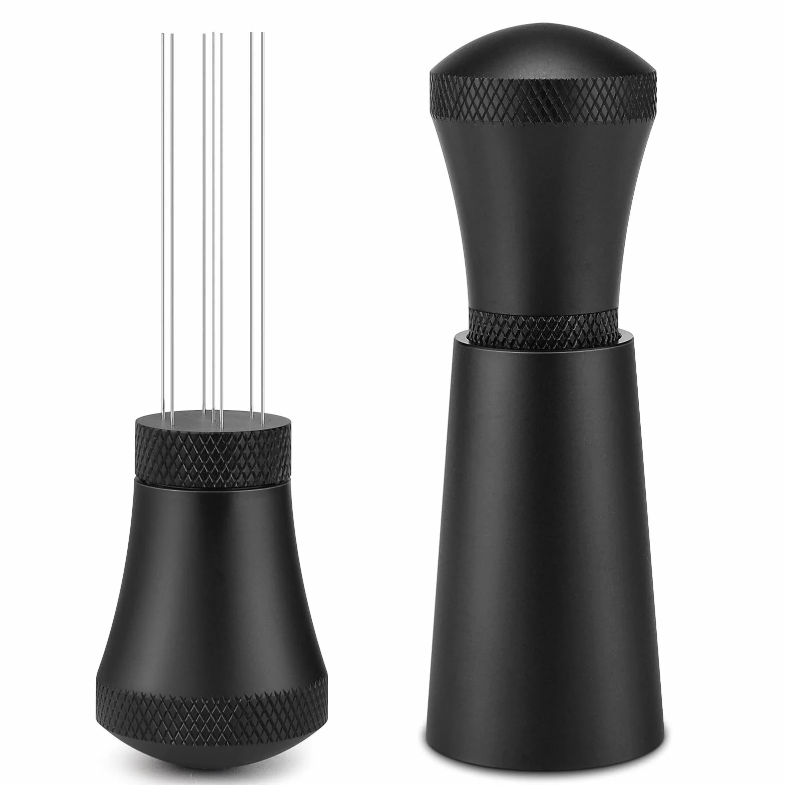 WDT Tool igła do espresso z 7 cienkimi igłami, tamper do kawy, akcesoria do kawy