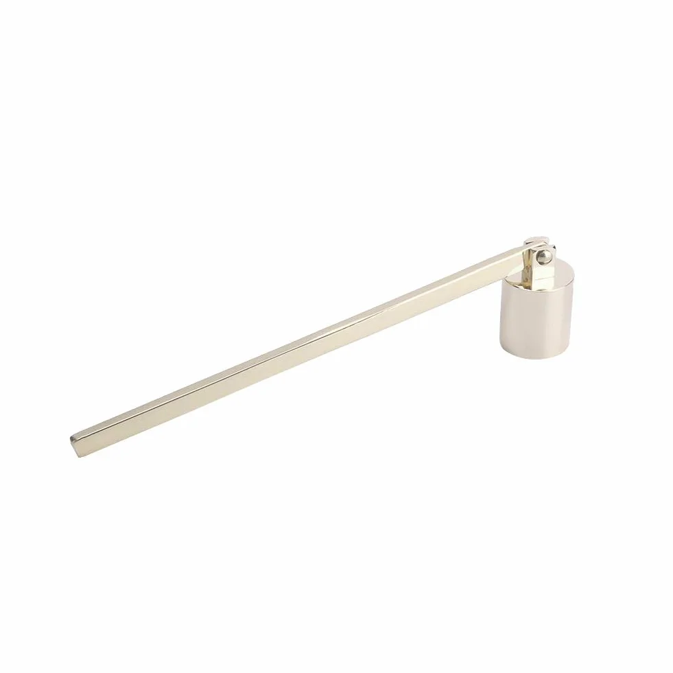 Candle Wick Trimmer Edelstahl mit langem Griff Gold