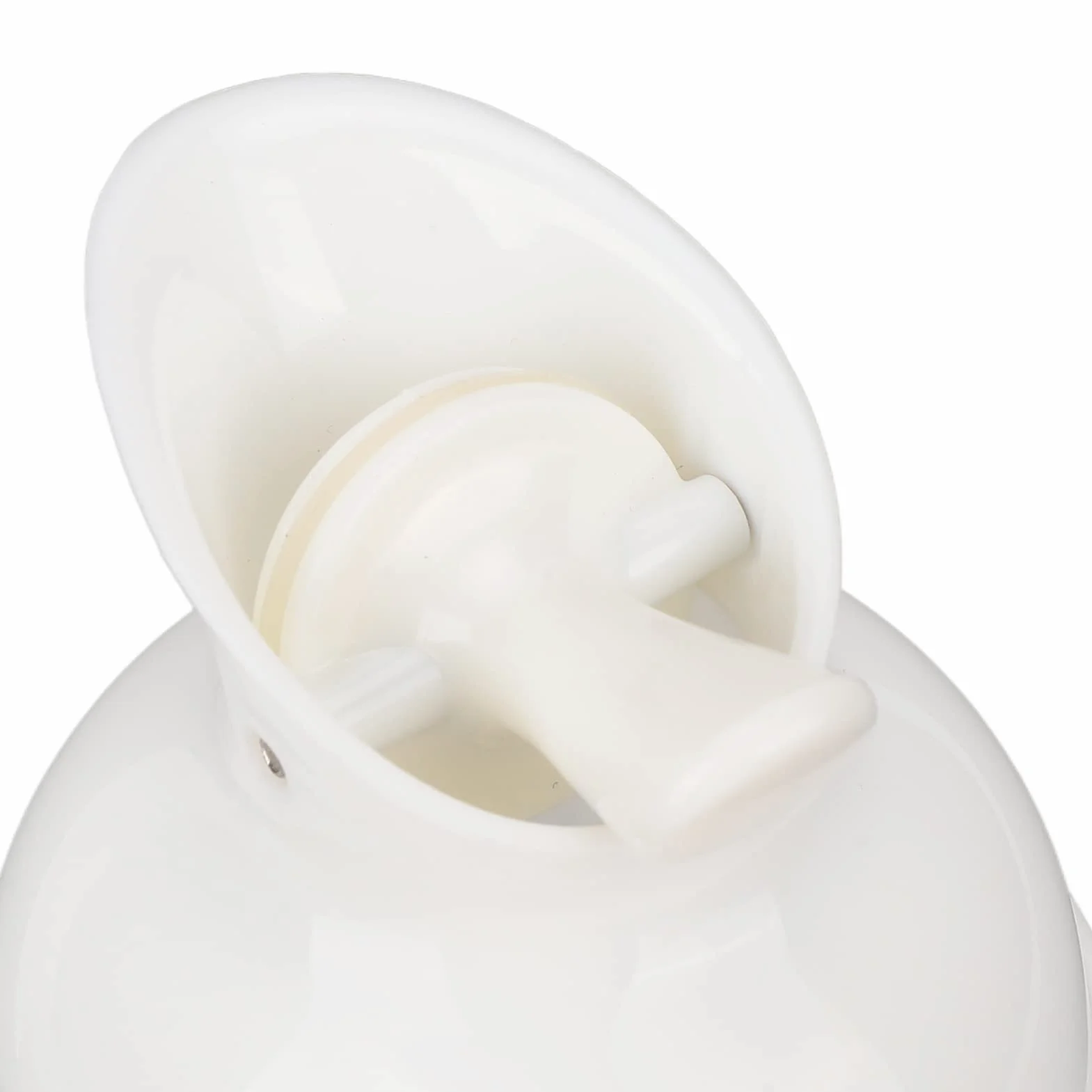 Shaker do sałatek 200 ml słoik z pokrywką zapobieganie wyciekom Biały