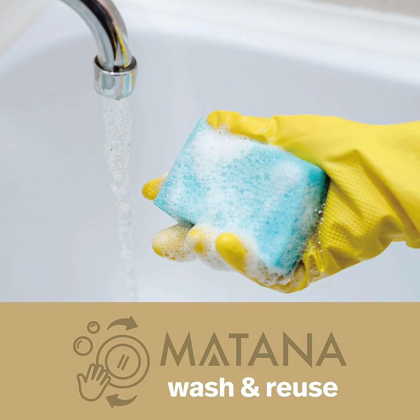 MATANA 150 przezroczystych kubków z twardego plastiku, złoty brokat (285 ml / 10 oz), stylowe kieliszki wielokrotnego użytku na urodziny, wesela, Boże Narodzenie, grille, imprezy