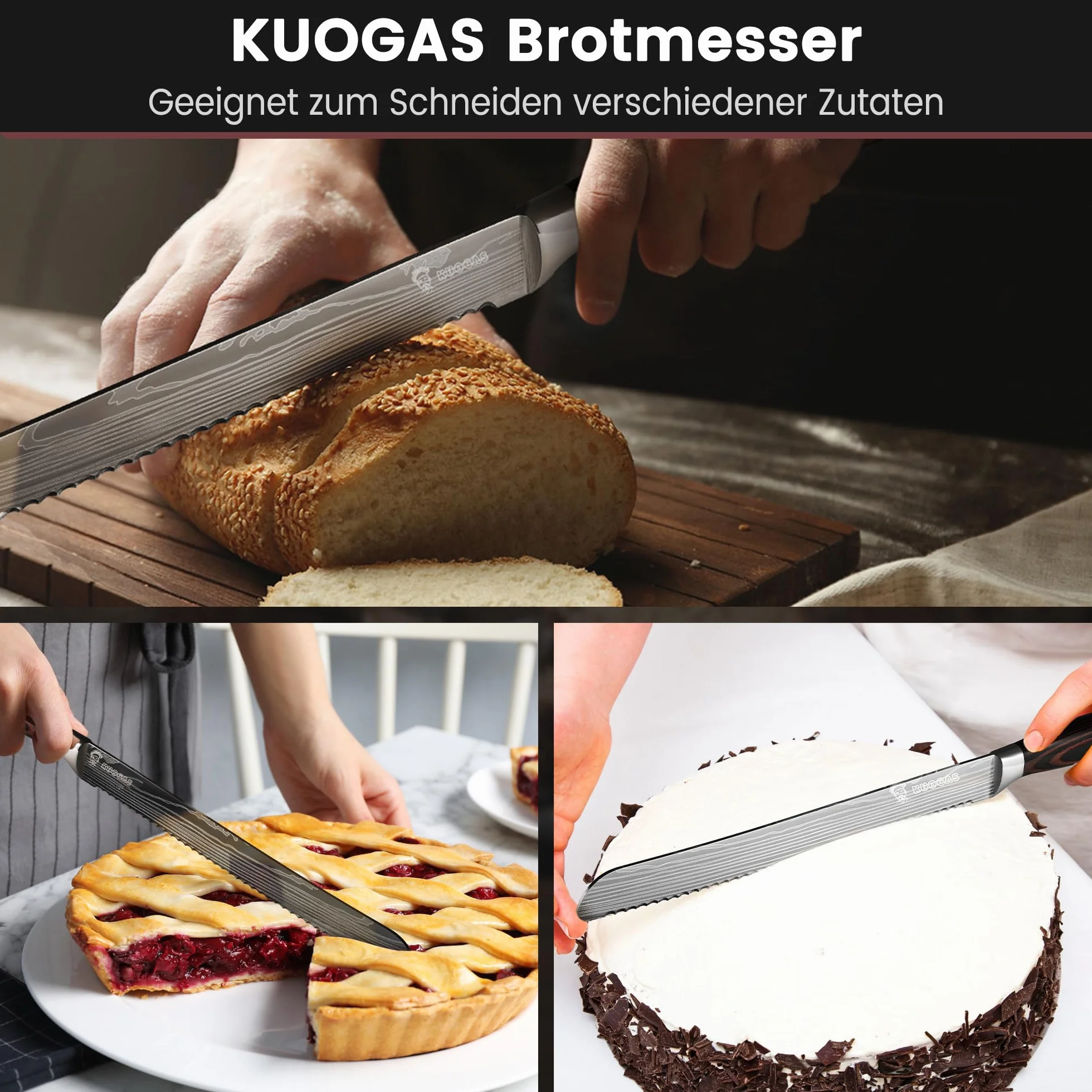 Kougas Nóż Szefa Kuchni Nóż Profesjonalny Nóż Kuchenny Ostry Nóż O DłUgośCi 20 Cm Nóż Nóż Do OwocóW Nóż Do Warzyw Wykonane Z Wysokiej JakośCi Stali WęGlowej, W PudełKu Upominkowym (Styl 4)