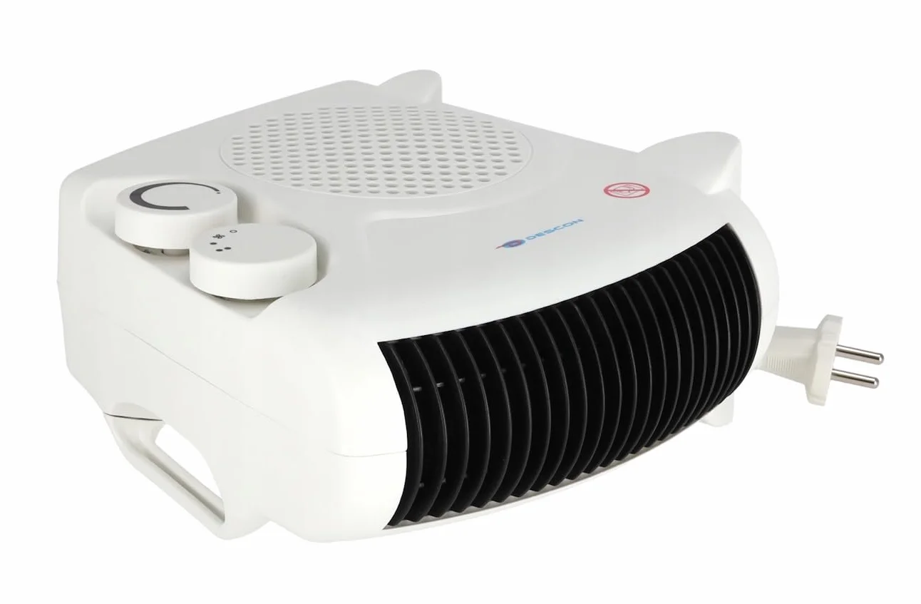 DESCON DA-T201 termowentylator 2000 W pionowy poziomy przepływ powietrza 3 tryby termostat ochrona przed przegrzaniem