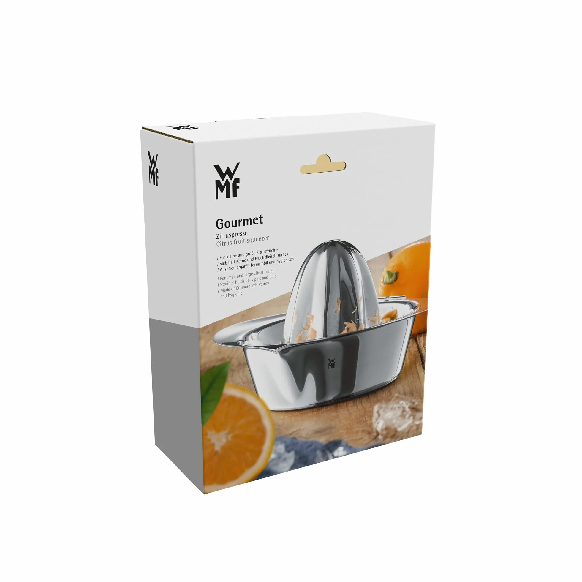 WMF Gourmet wyciskarka do cytryn ze stali nierdzewnej 13 cm