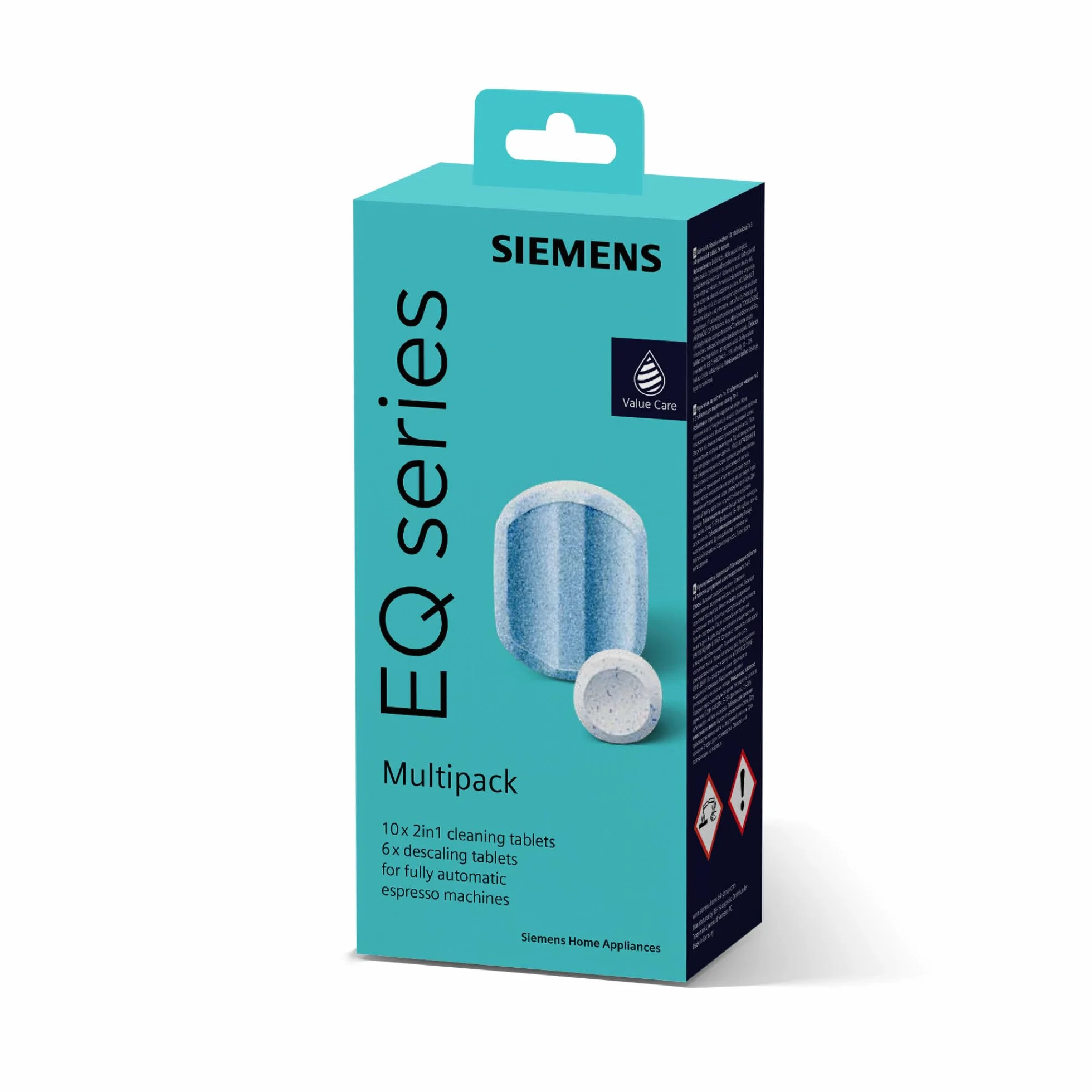 Siemens Eq.Series Tabletki Czyszczące do Ekspresu do Kawy, 16 Sztuk