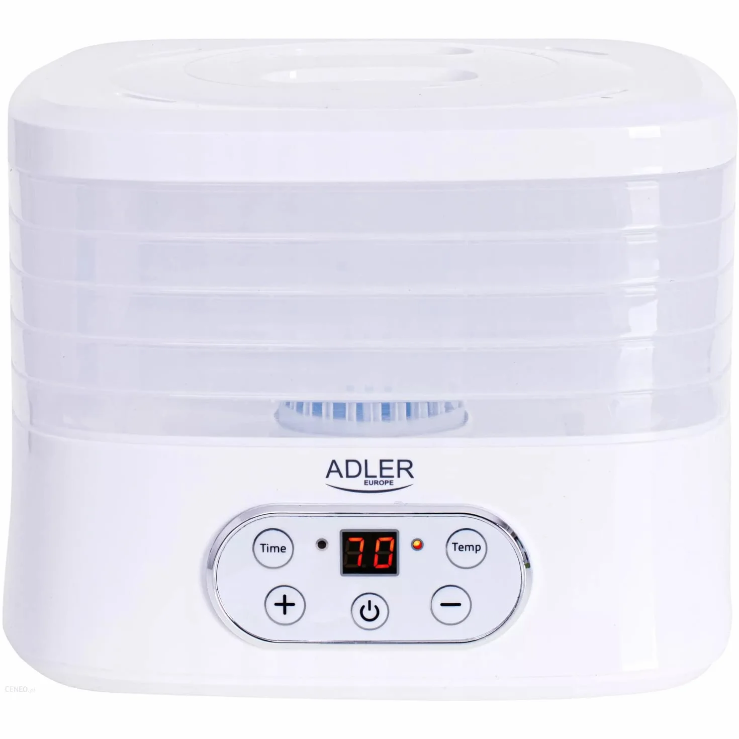 ADLER AD 6658 suszarka do żywności, 550 W, kolor biały