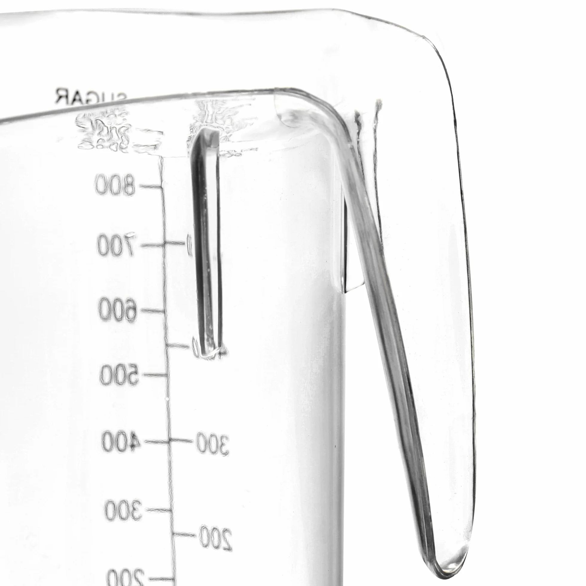 COM-FOUR® 3-czesciowy zestaw dzbanków z miarka w róznych rozmiarach - dzbanki z podzialka w mililitrach i gramach - 1000 ml, 500 ml, 250 ml
