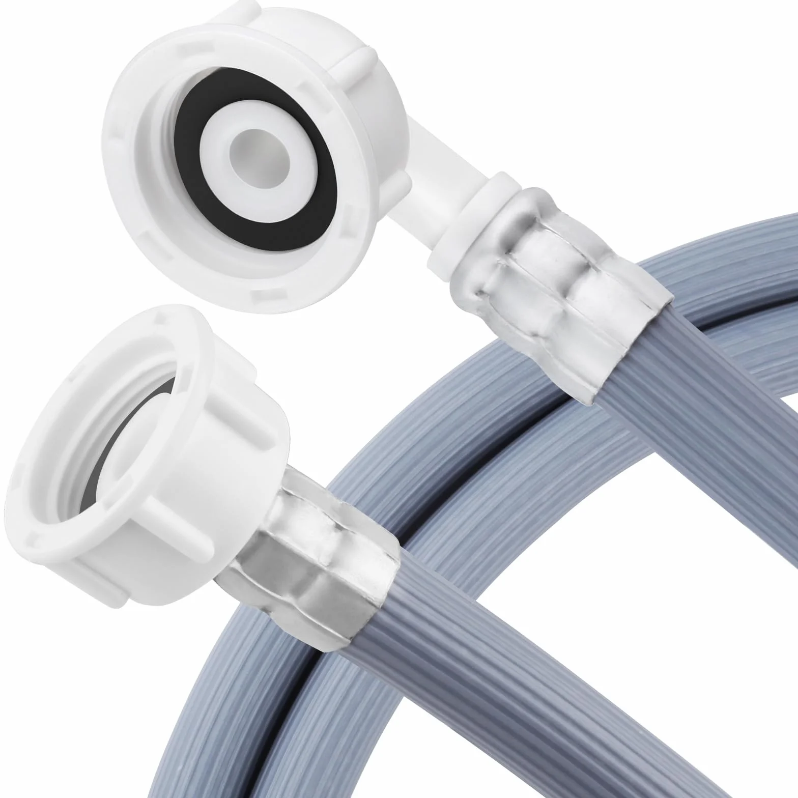 twoonto Washing Machine Inlet spodnie do pralek, wąż dopływowy 1 m, uniwersalny wąż dopływowy do pralek i zmywarek, wąż doprowadzający wodę 3/4 cala