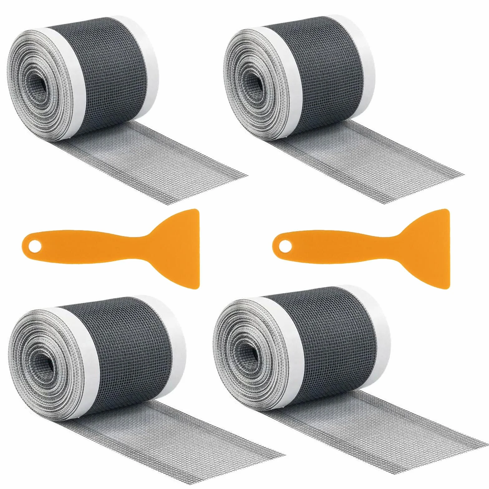Sitko do włosów pod prysznic, ochrona przed zapchaniem, 7 cm x 10 m x 10 m x 10 m, sitko odpływowe, sitko prysznicowe, odpływ do włosów, siatka na owady, taśma naprawcza do naprawy okien (5 m