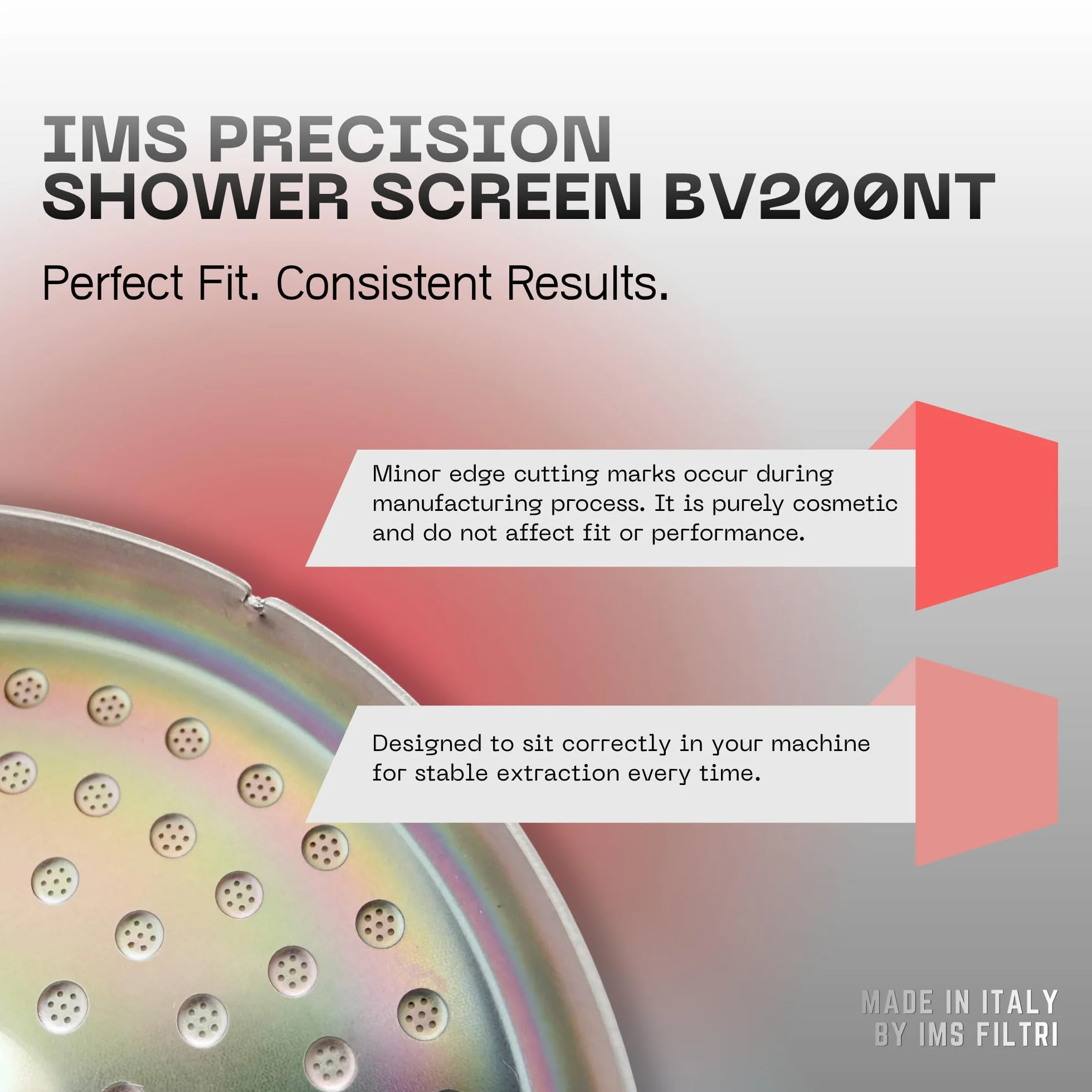 Ekran prysznicowy IMS Precision Nanotech 54 mm do Breville Sage Express, Bambino, Barista Touch