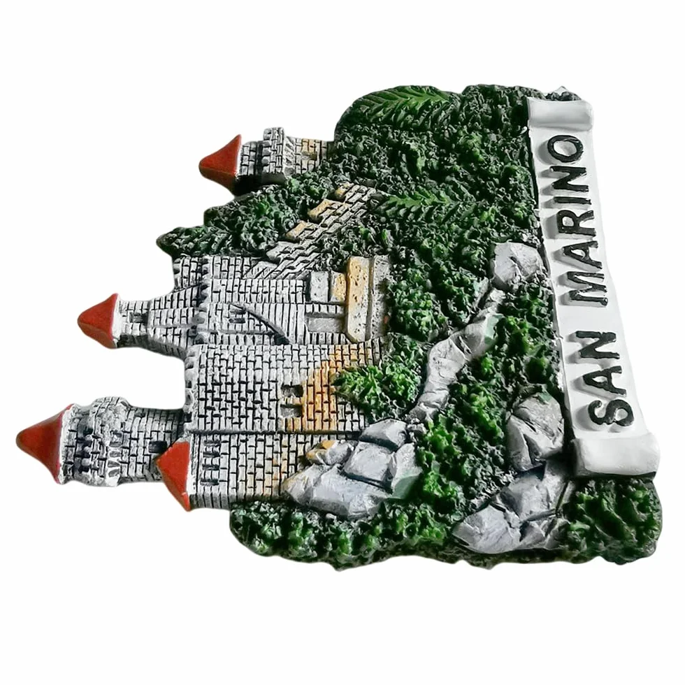 Magnes na lodówkę San Marino 3D pamiątka turystyczna dekoracja