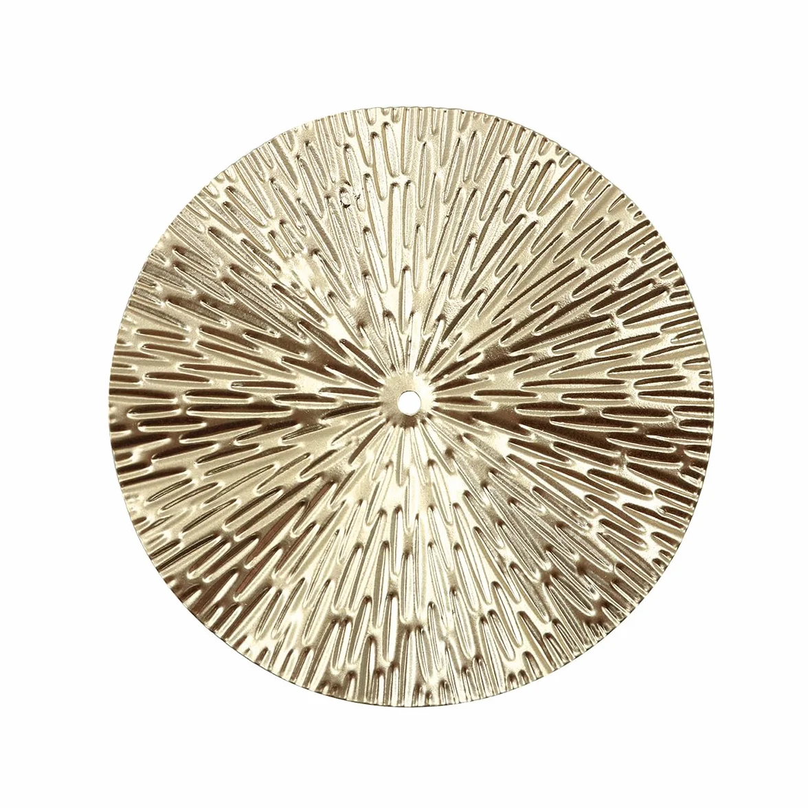 7 szt. Nowoczesny metalowy zestaw artystyczny na ścianę złota dekoracja ścienna do salonu okrągły rozbłysk słońca metalowa sztuka ścienna do eleganckiej i modnej dekoracji domu
