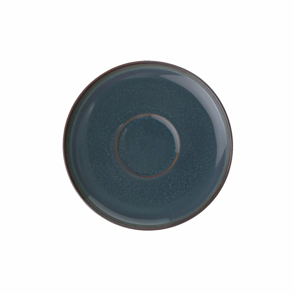 like. by Villeroy & Boch – Crafted Denim spodek do filiżanki do kawy, kolor niebieski, spodek porcelanowy, 15 cm