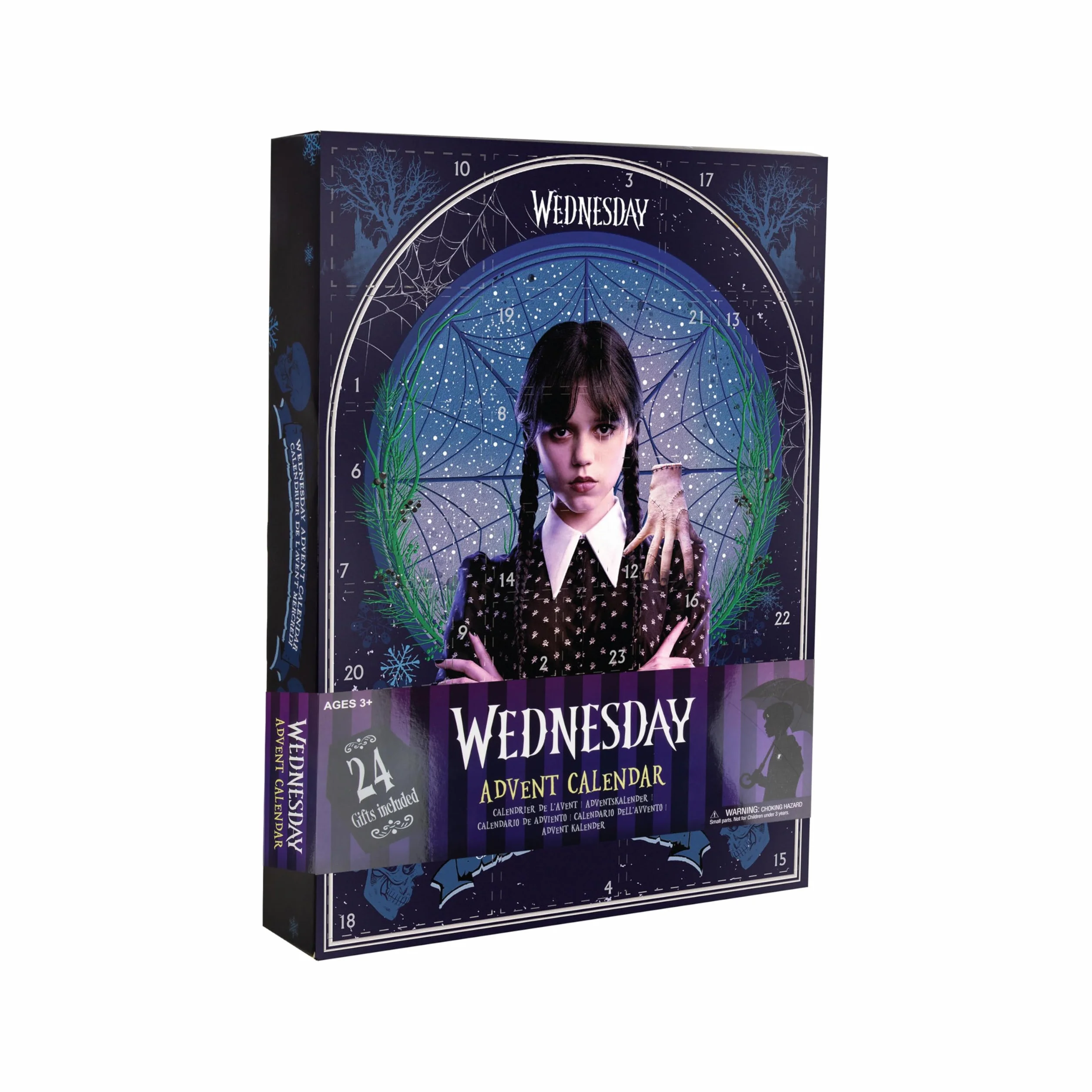 CINEREPLICAS Kalendarz adwentowy Wednesday Addams, 2025, oficjalna licencja