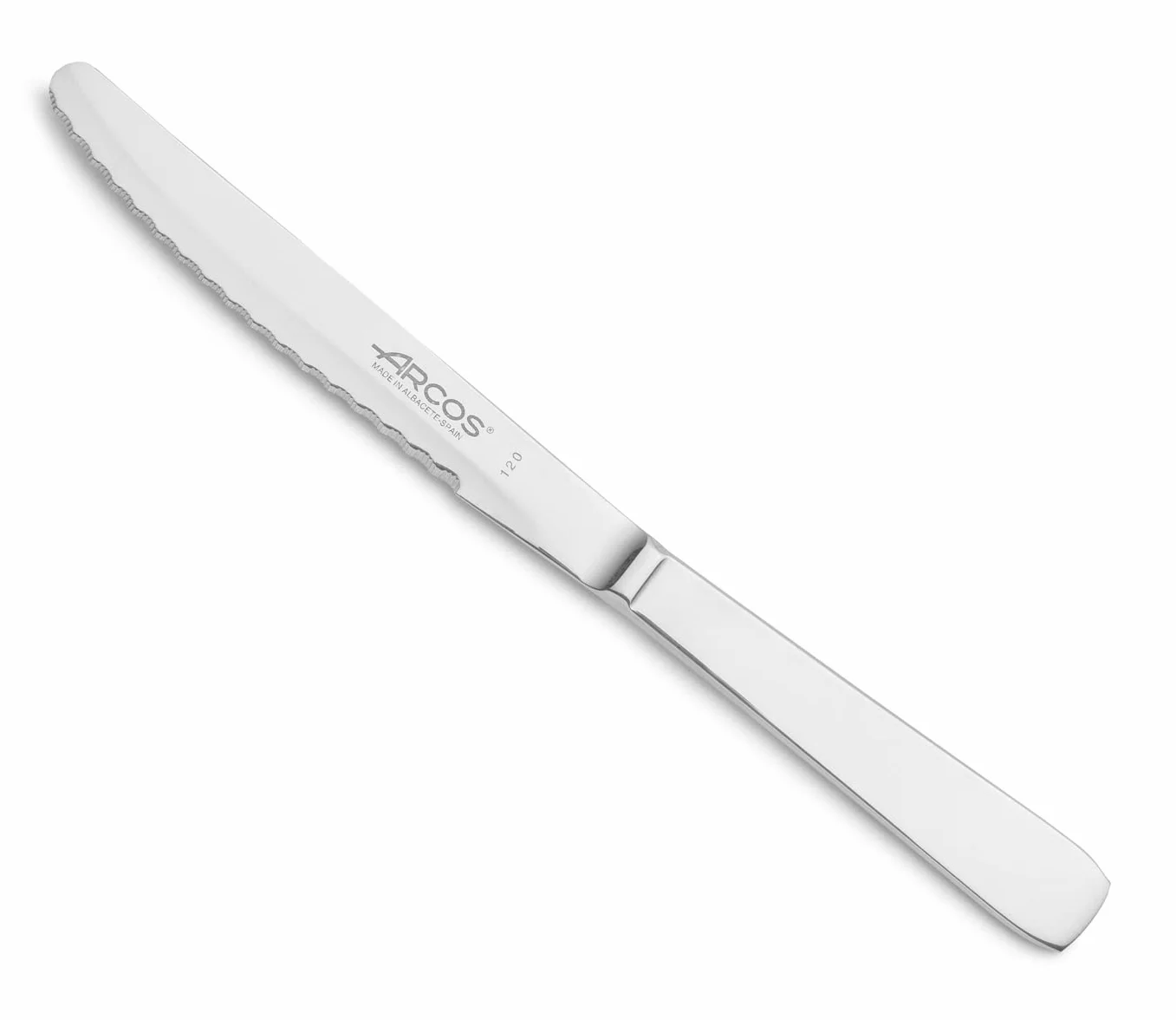 Arcos 460100 Nóż stołowy monoblok ze stali nierdzewnej 110 mm 18/8 srebrny