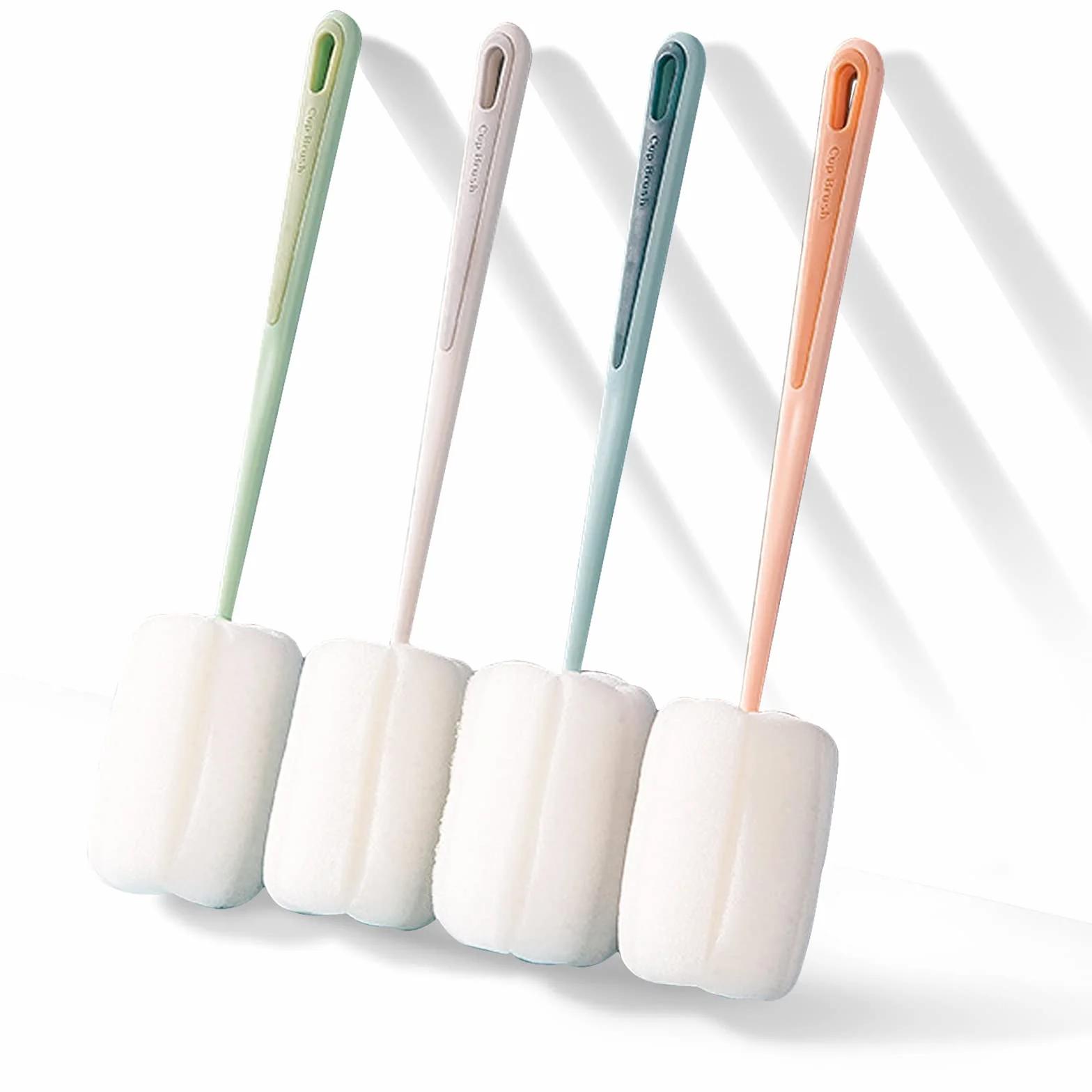 easyBee Podstawowa szczotka do czyszczenia gąbki 25 cm porowata głowica gąbkowa