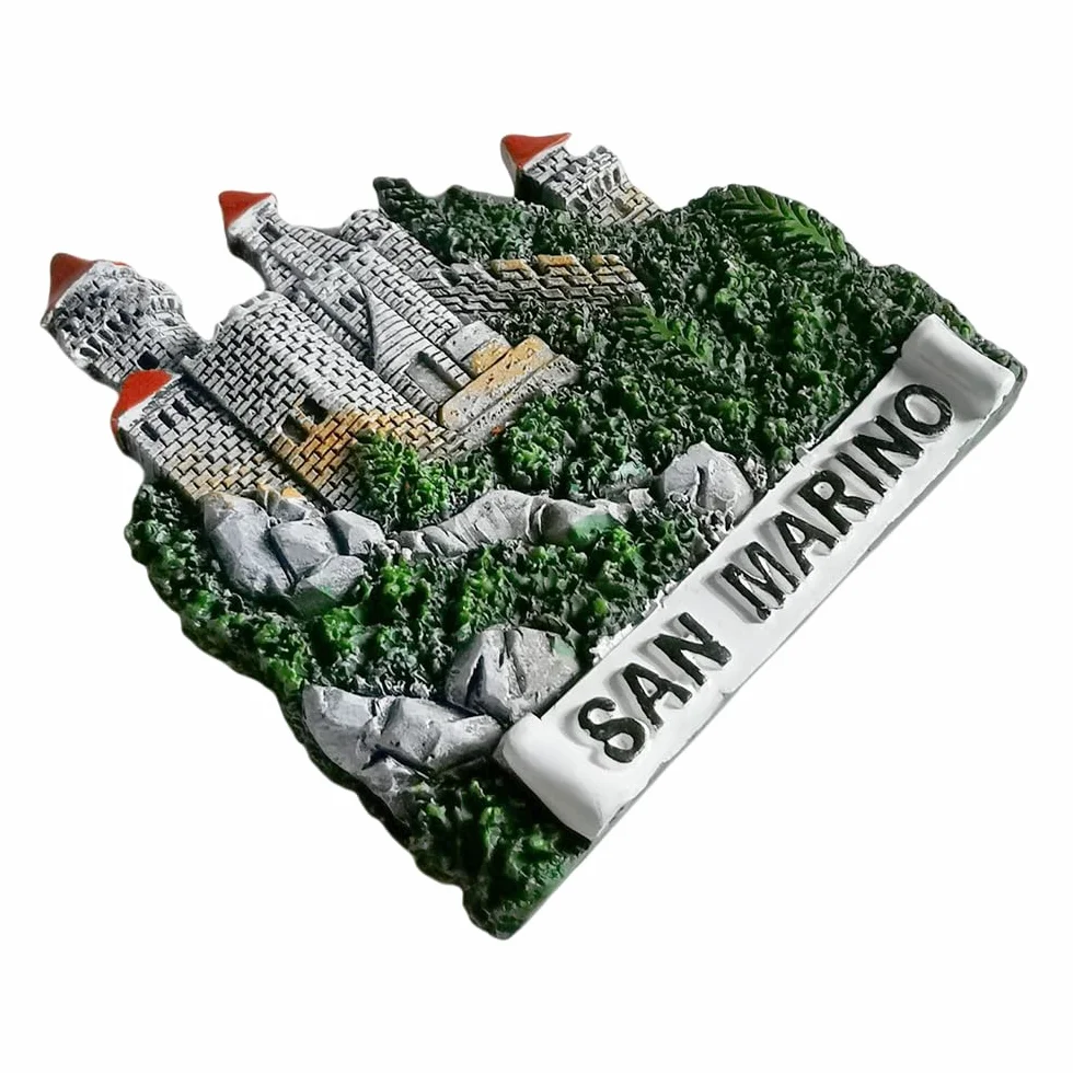 Magnes na lodówkę San Marino 3D pamiątka turystyczna dekoracja