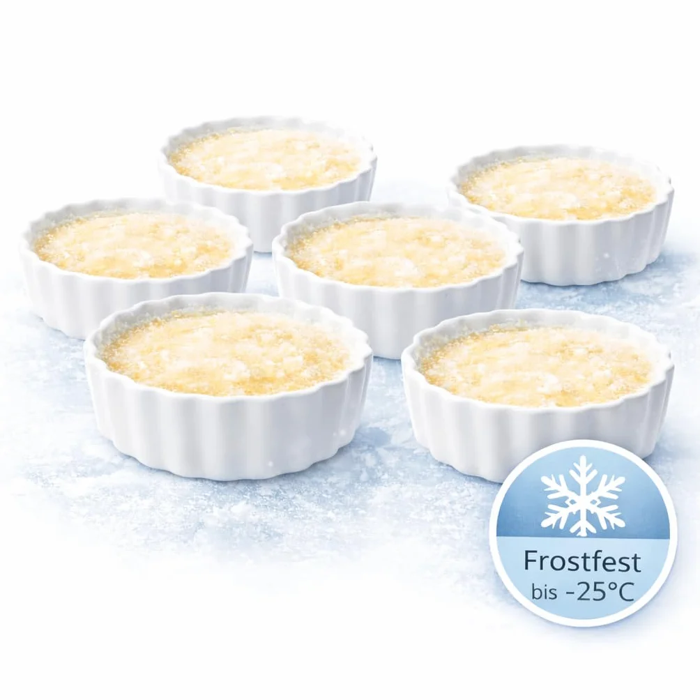Foremki do tarty ceramiczne Ø 11,5 cm 6 sztuk mini forma do quiche