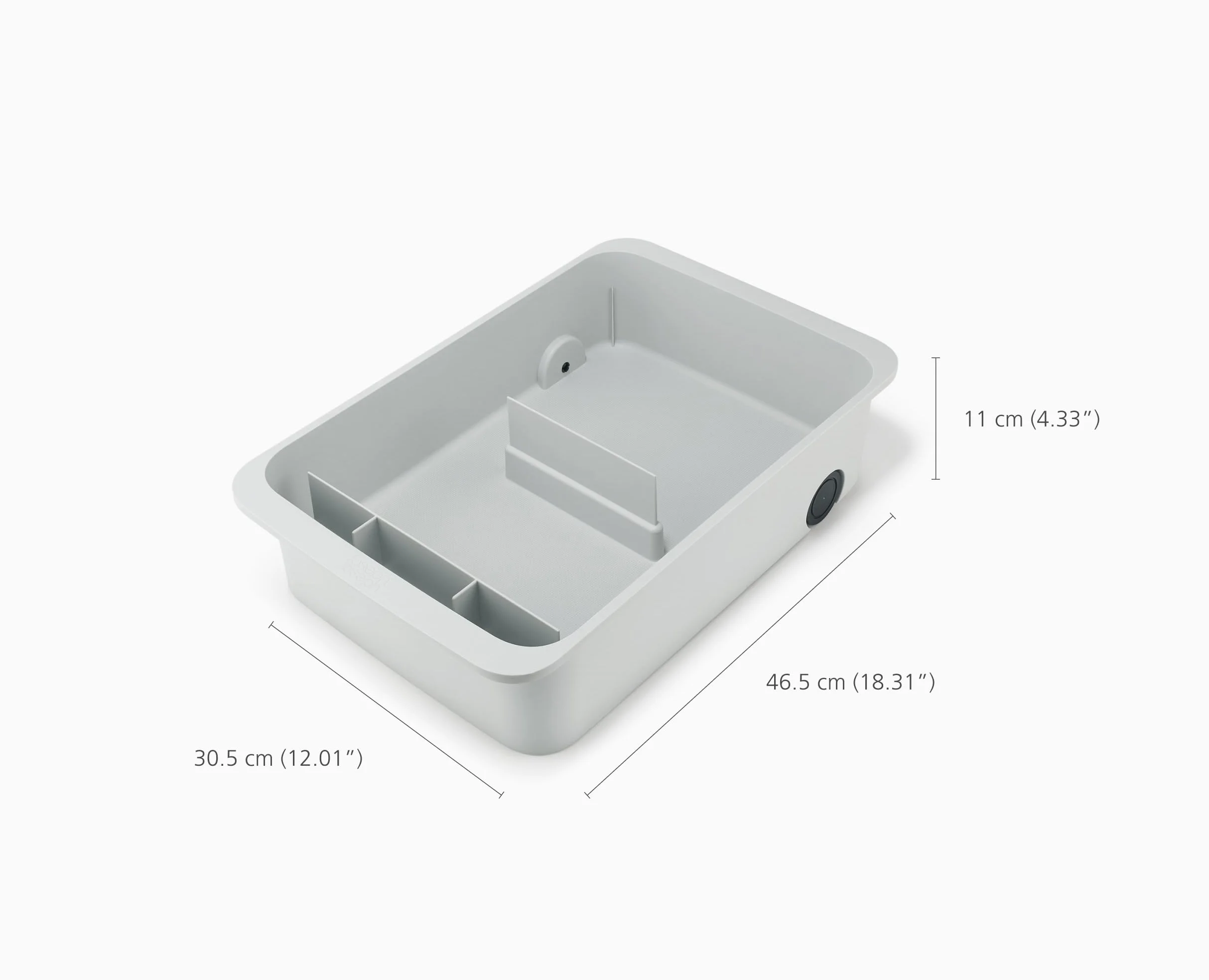 Joseph Joseph CupboardStore Organizer na Kółkach, Pod Zlew, z Tworzywa z Recyklingu, Duży