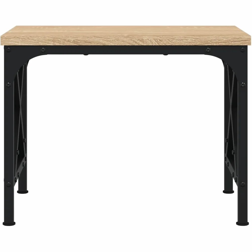 vidaXL Stojak pod drukarkę, dąb sonoma, 40x30x31 cm, organizer na biurko, regał do przechowywania, półka do przechowywania, stolik na drukarkę